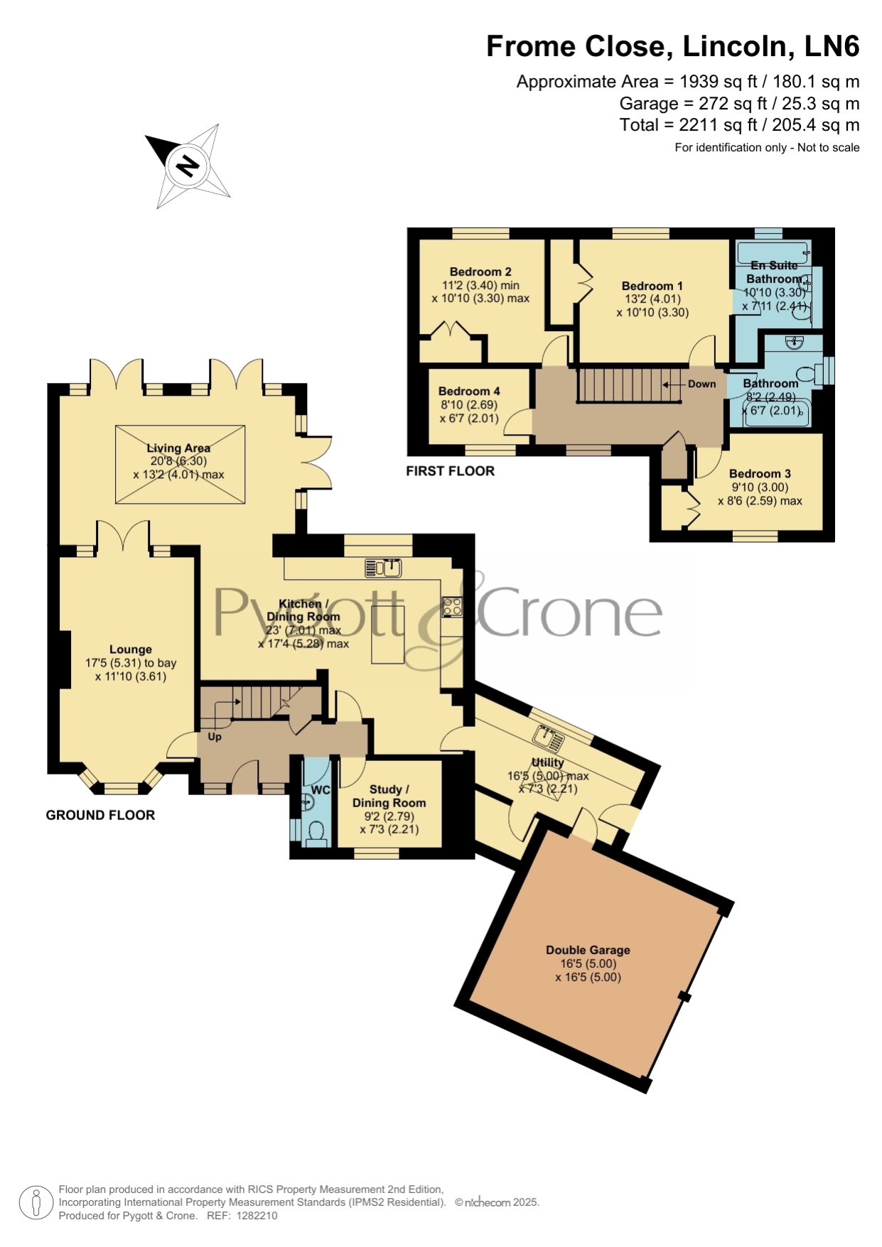 15, Frome Close, Lincoln floorplan