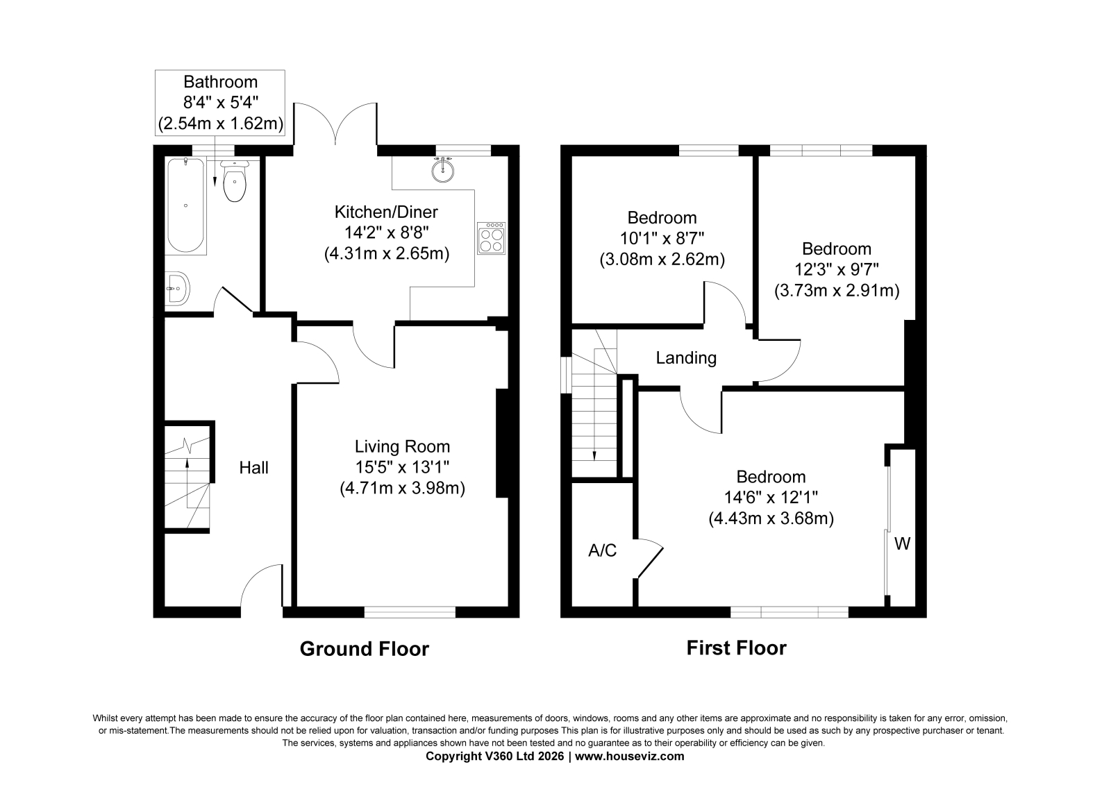 53 Holehouse Road, Kilmarnock floorplan