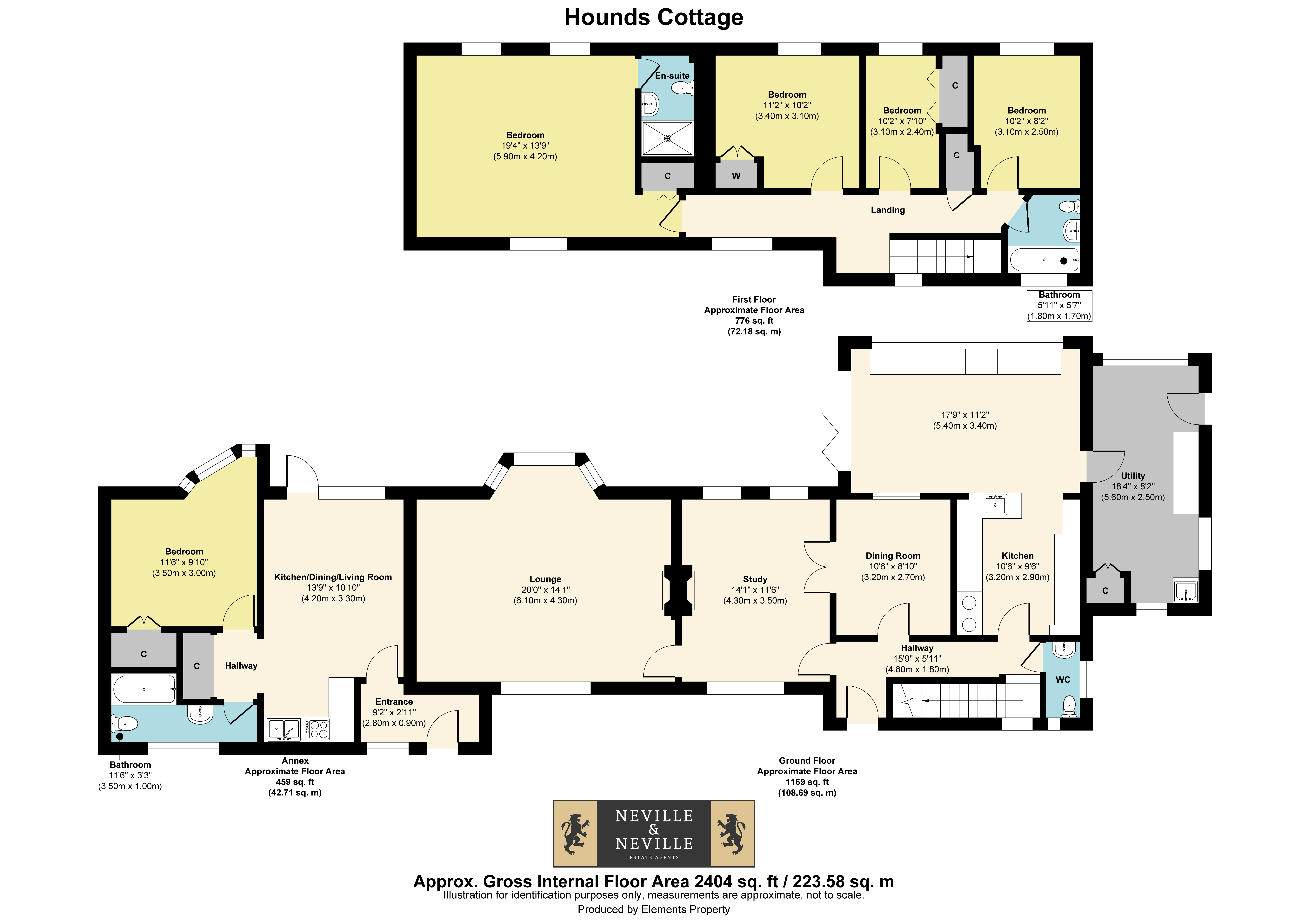 LOT 2 Hounds Cottage,, Wall Hill Road, East Grinstead floorplan