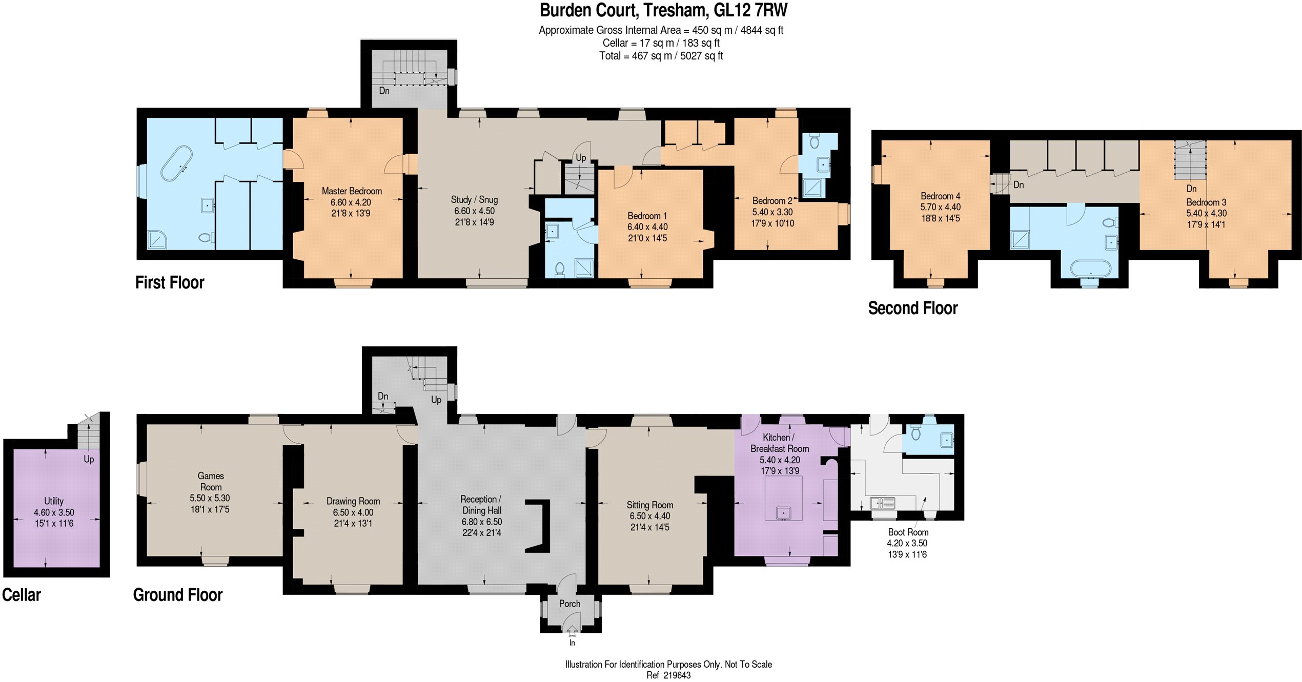 5 Bedrooms Detached house for sale in Tresham, Wotton-Under-Edge, Gloucestershire GL12