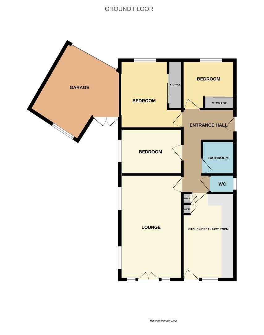 5, Dundee Close, Leigh-On-Sea floorplan