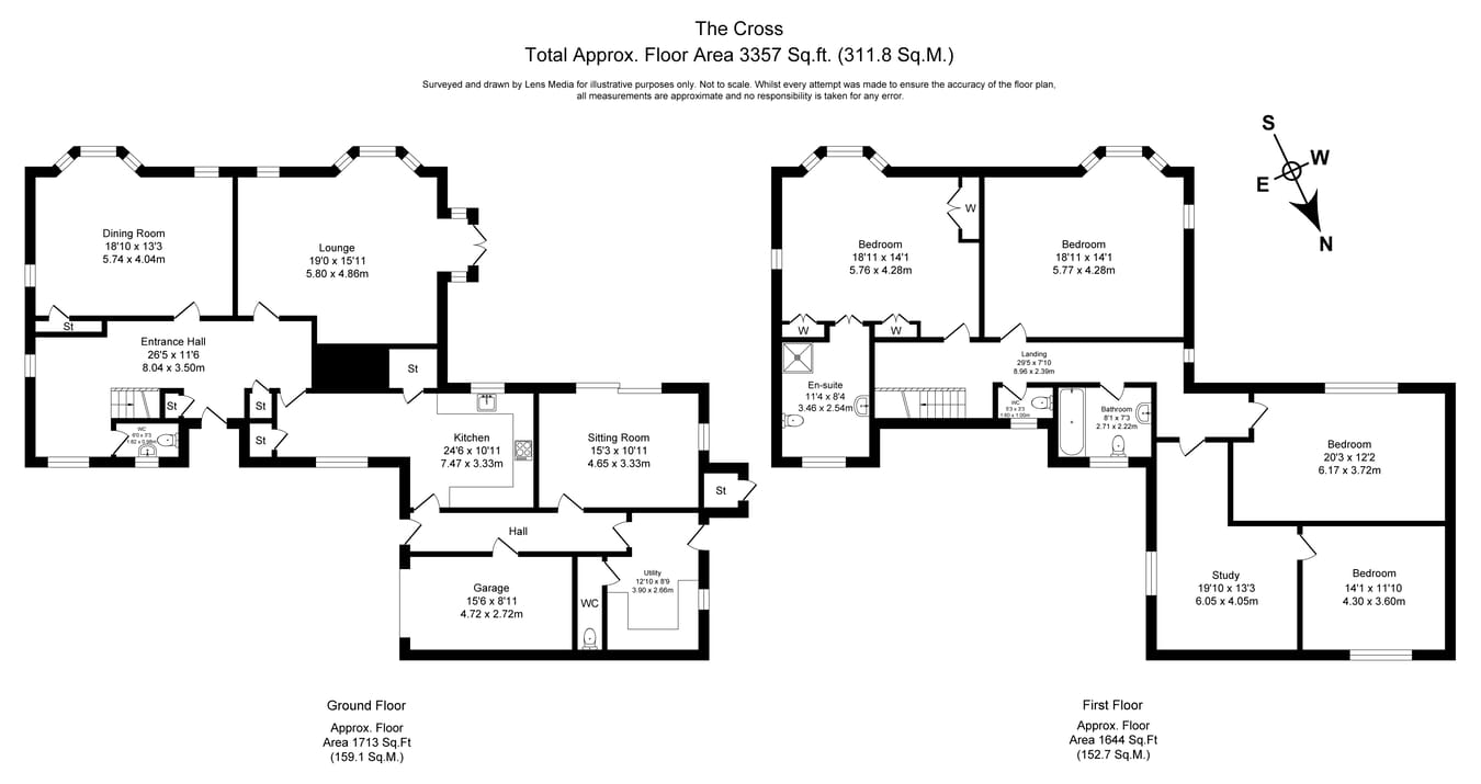 The Cross, Congleton Road, Alderley Edge floorplan