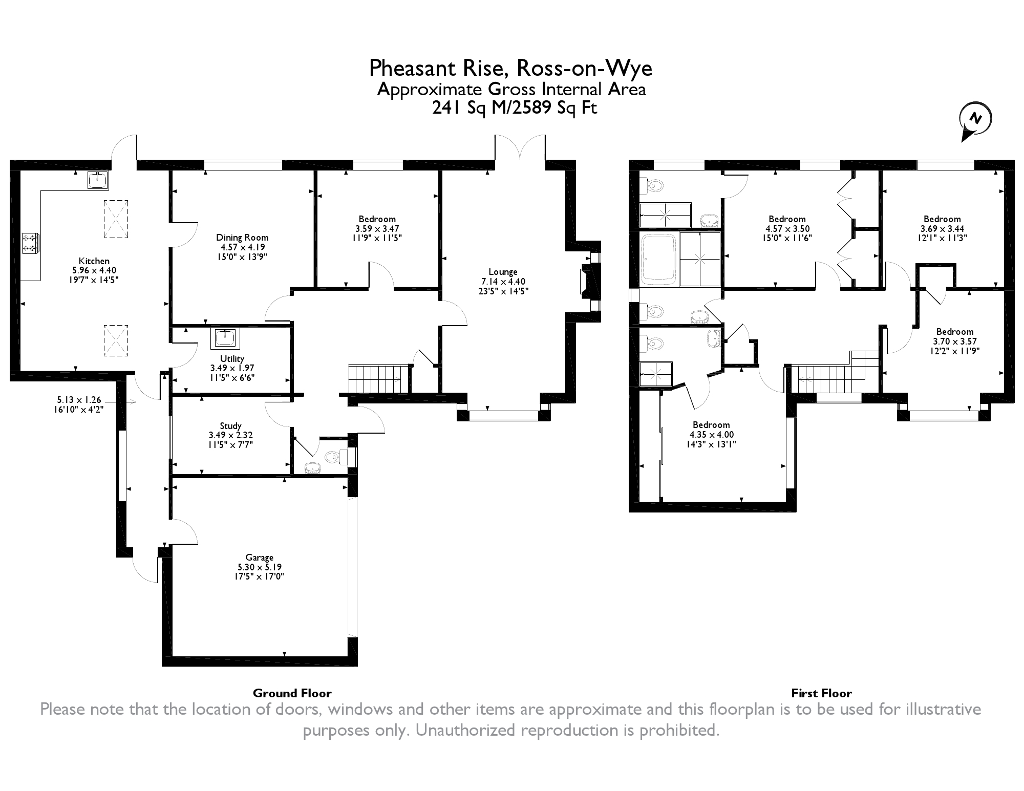 4 Bedrooms Detached house for sale in Pheasant Rise, Pencraig, Ross-On-Wye HR9