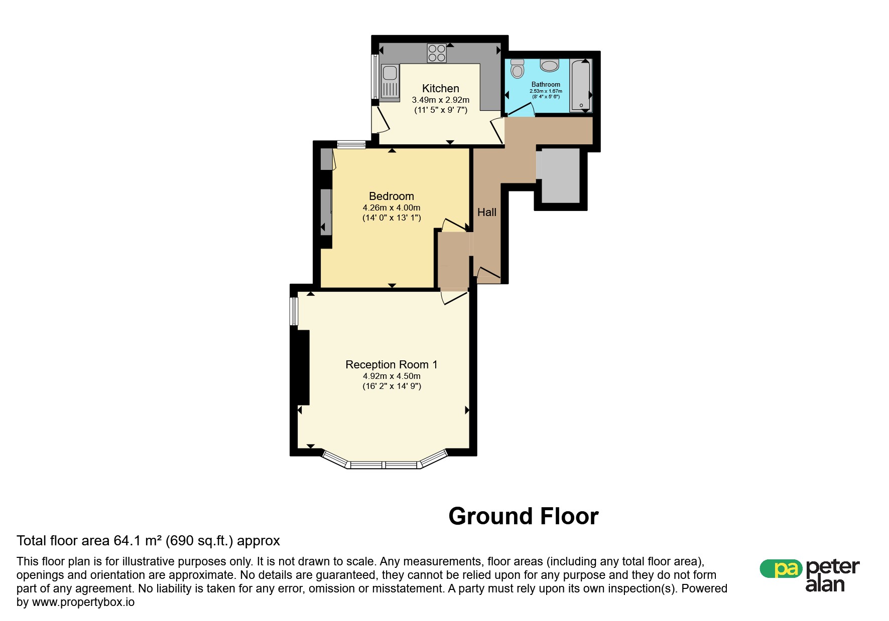 Greyfriars House, Porthcawl floorplan