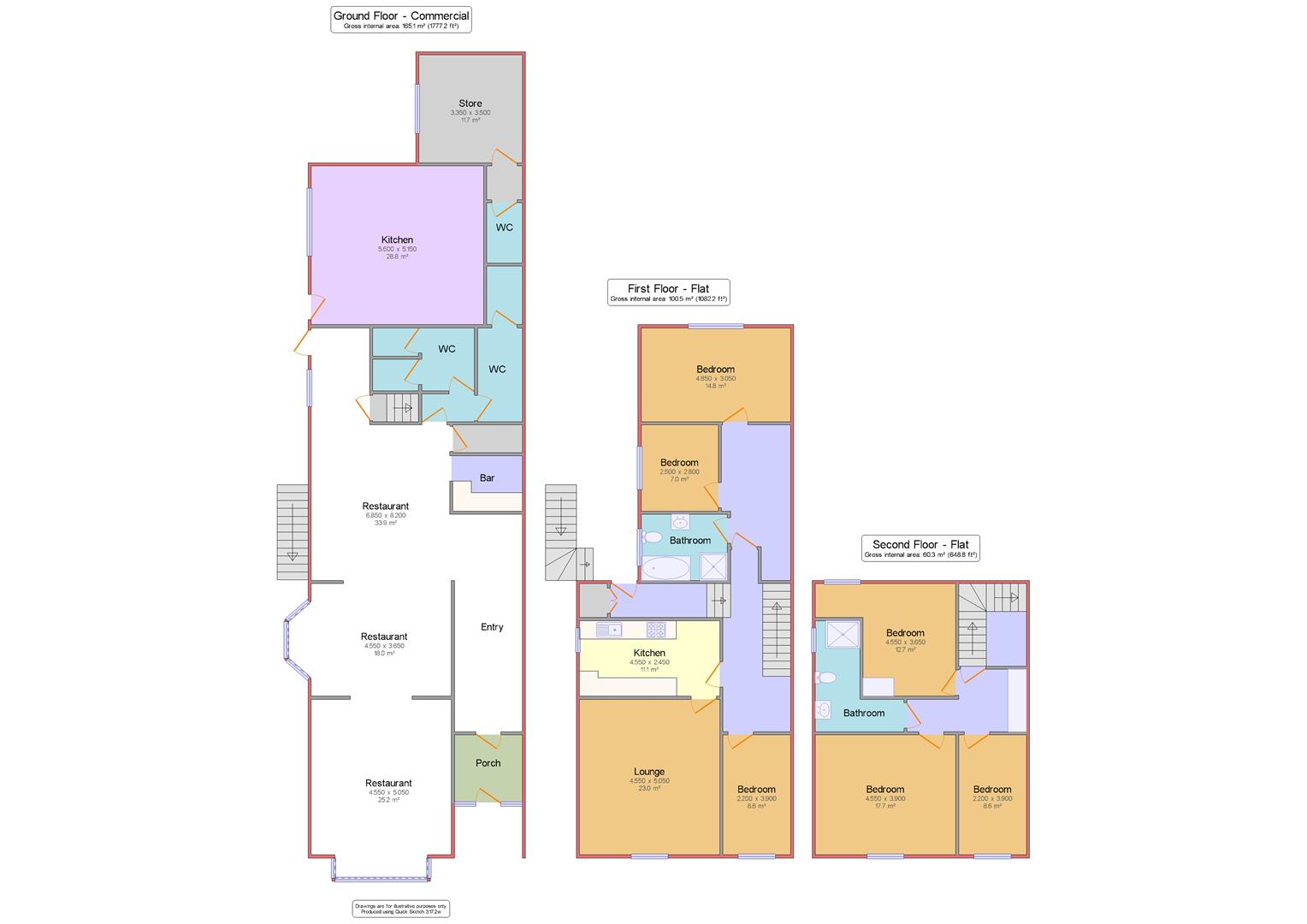 138, Eastgate, Louth floorplan