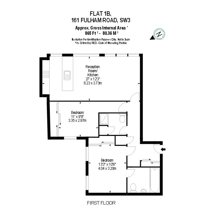2 Bedrooms Flat to rent in Fulham Road, Chelsea SW3
