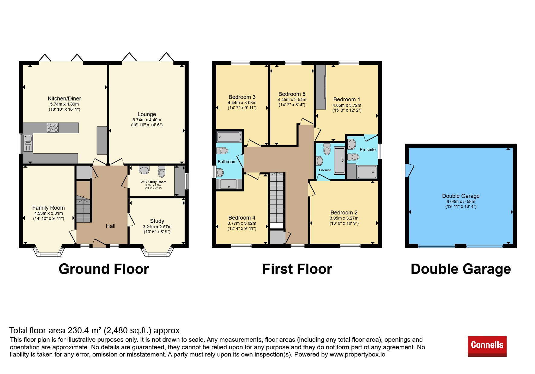 15, Champions Field Way, Northampton floorplan