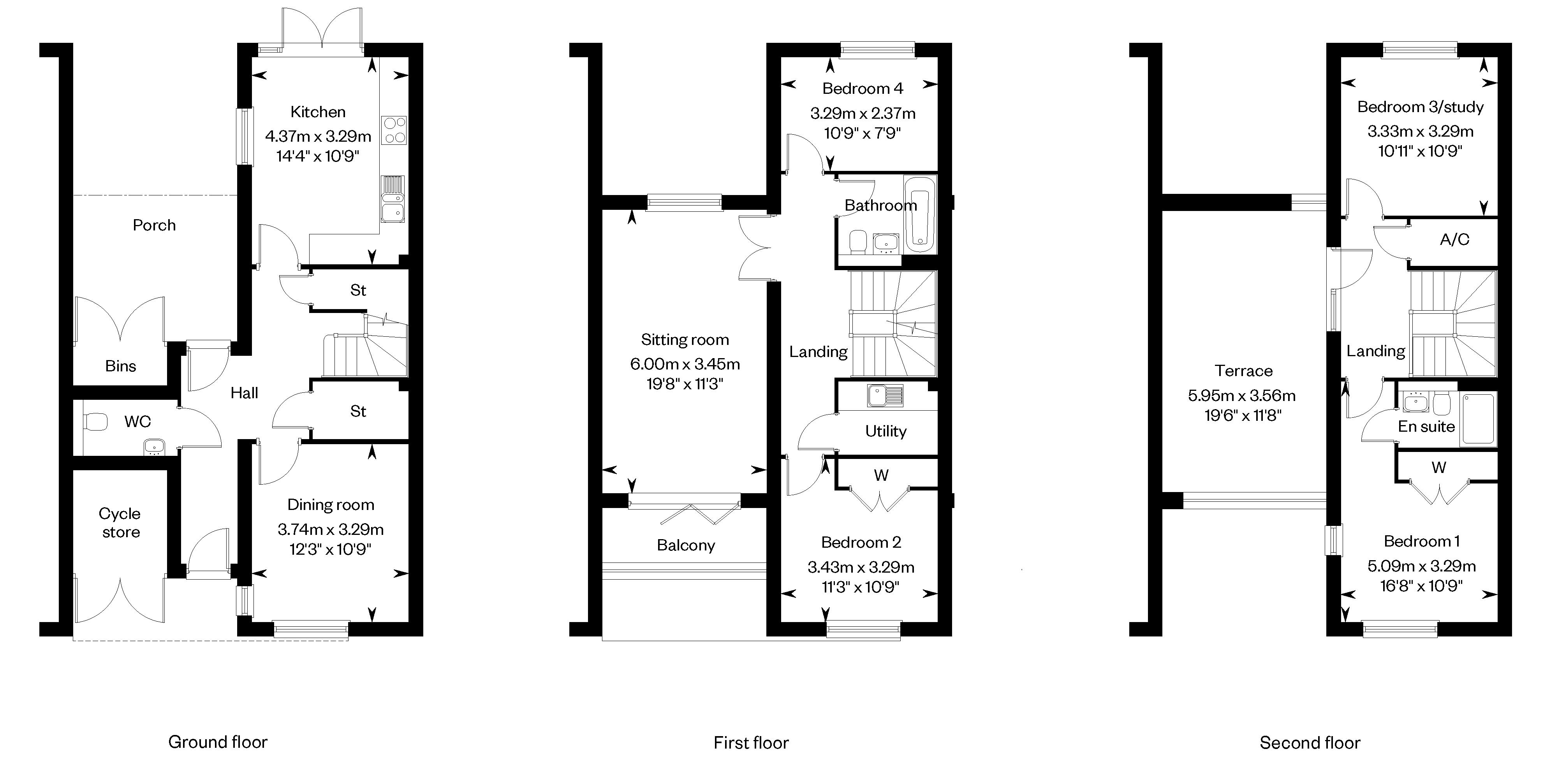 3, Kendale Road, Cambridge floorplan