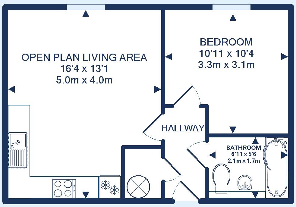 Braggs Lane, Bristol floorplan