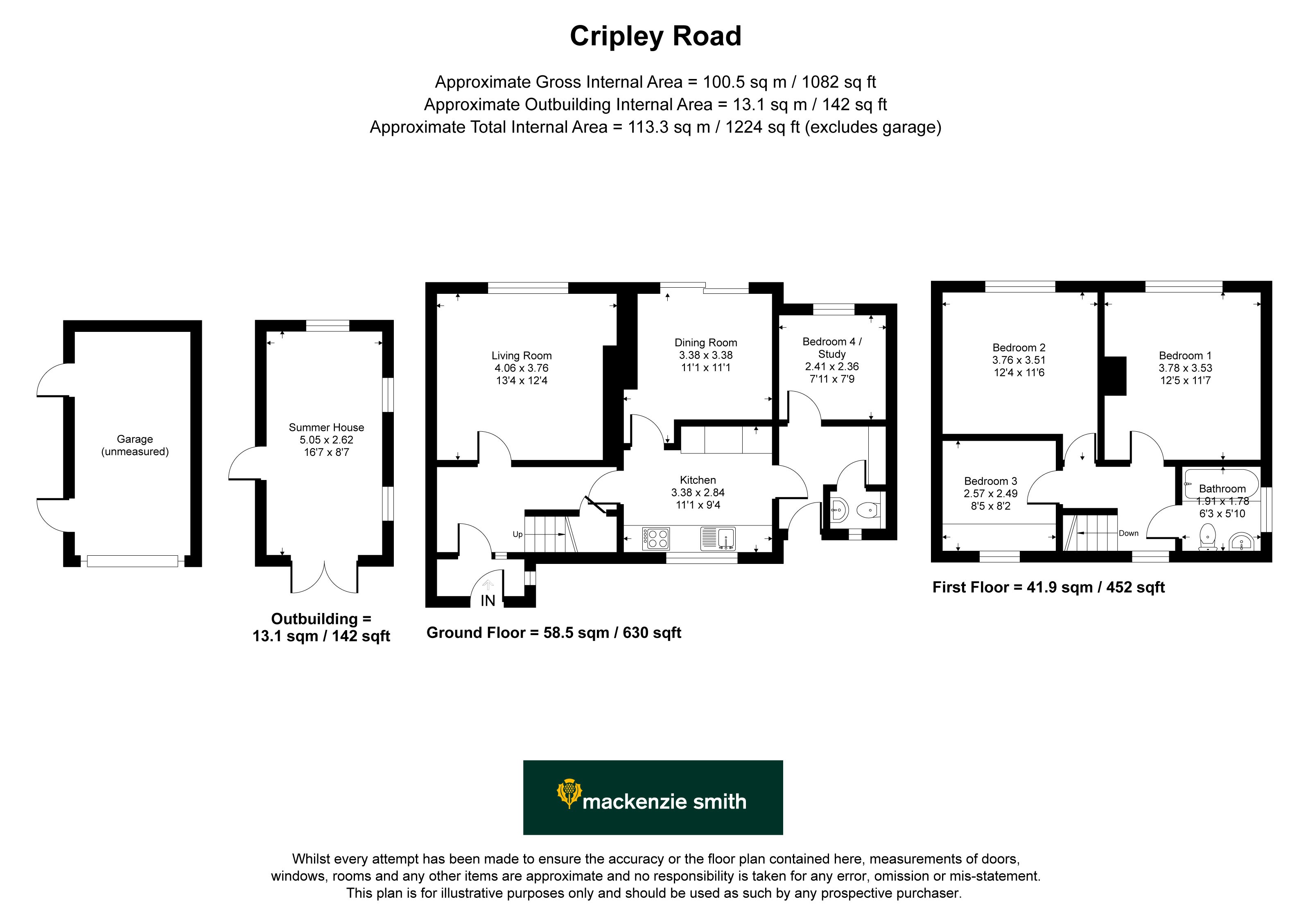 79, Cripley Road, Hampshire floorplan