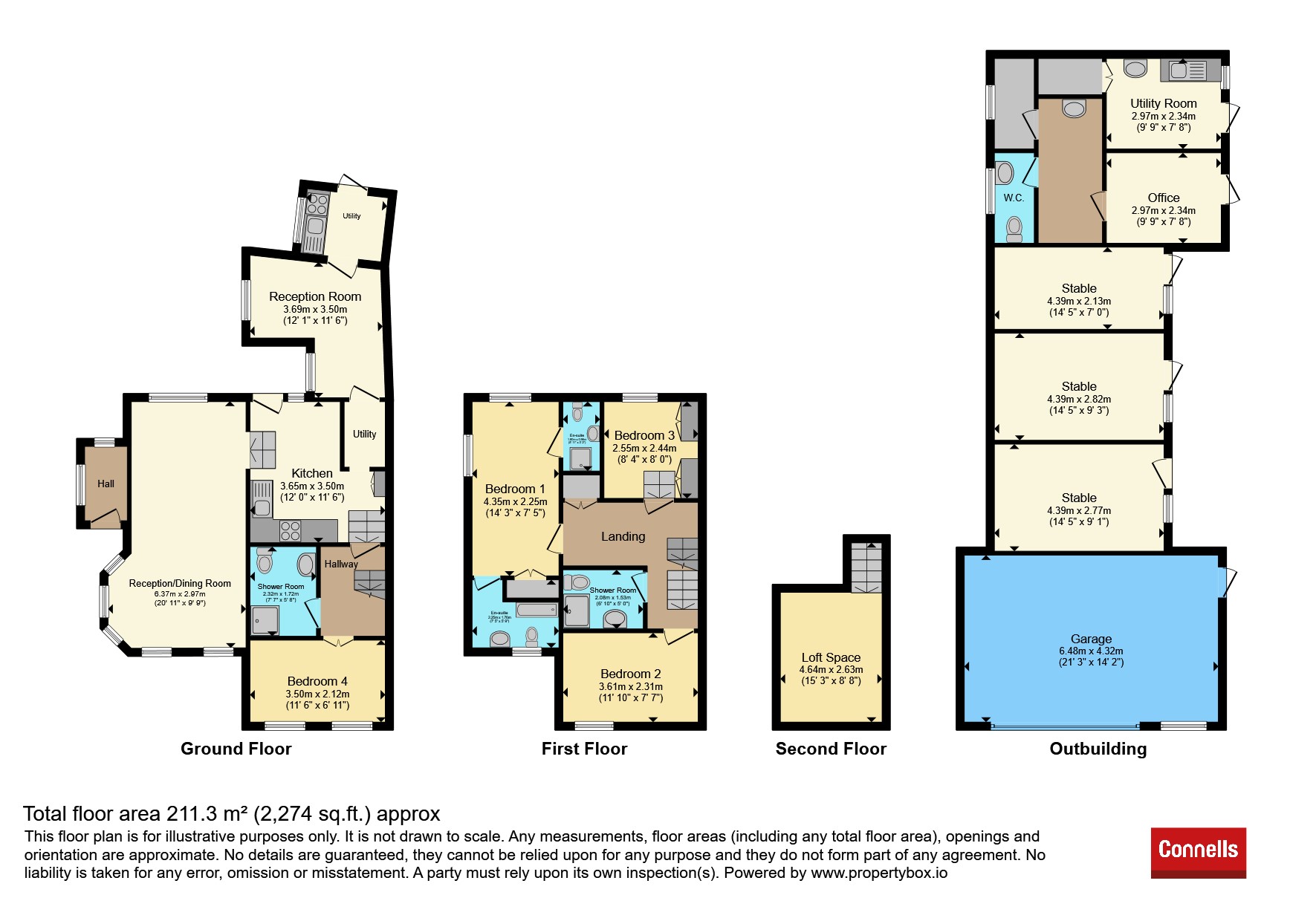 1, Jacksons Place, Hartfield floorplan