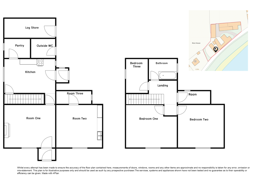 River House, Road To Little Airmyn, Selby floorplan
