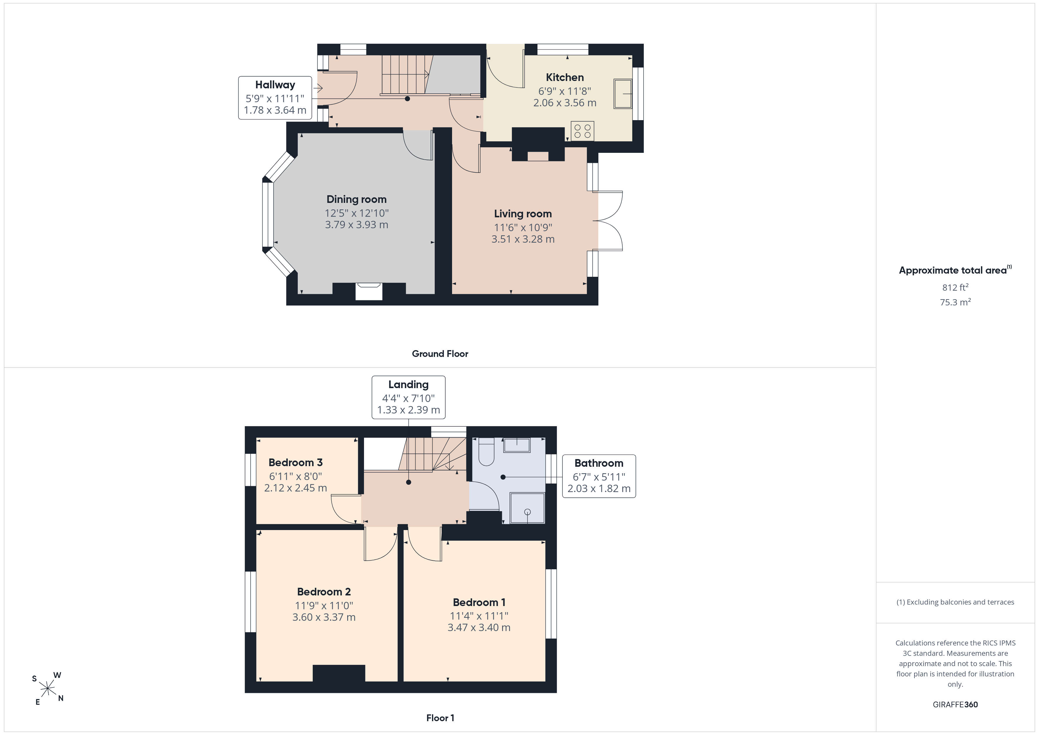 Carleton Crest, Pontefract floorplan