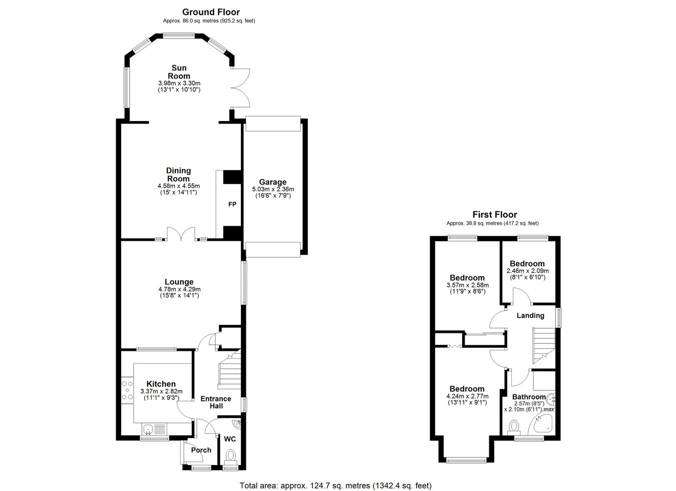 6, Cricketers Close, Folkestone floorplan