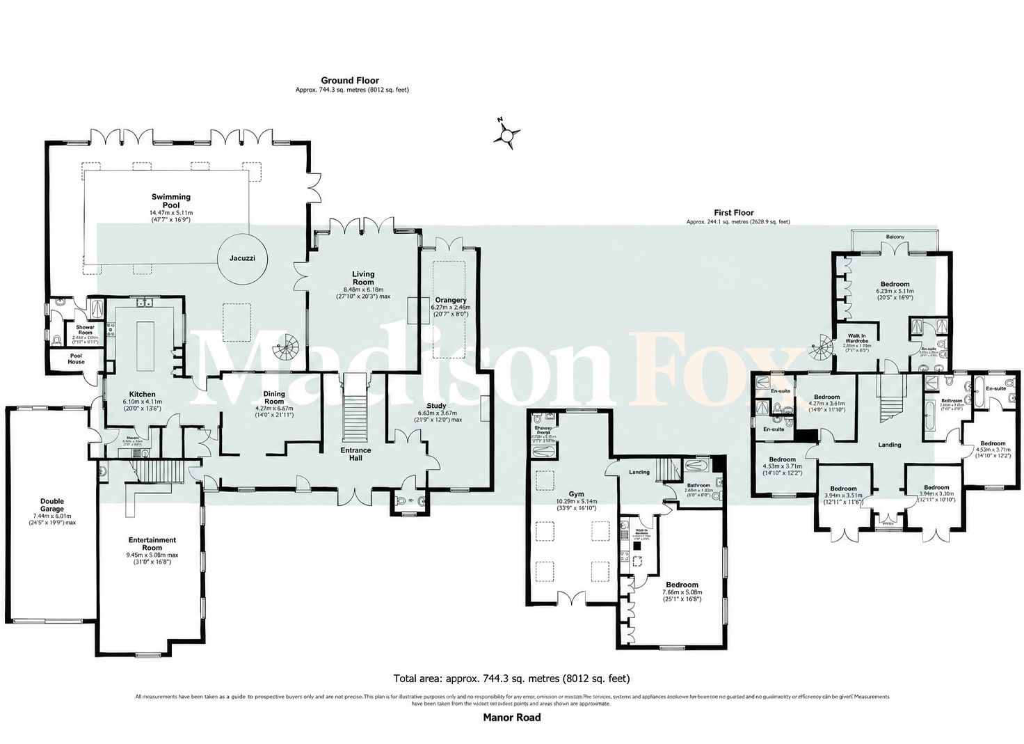 54, Manor Road, Essex floorplan