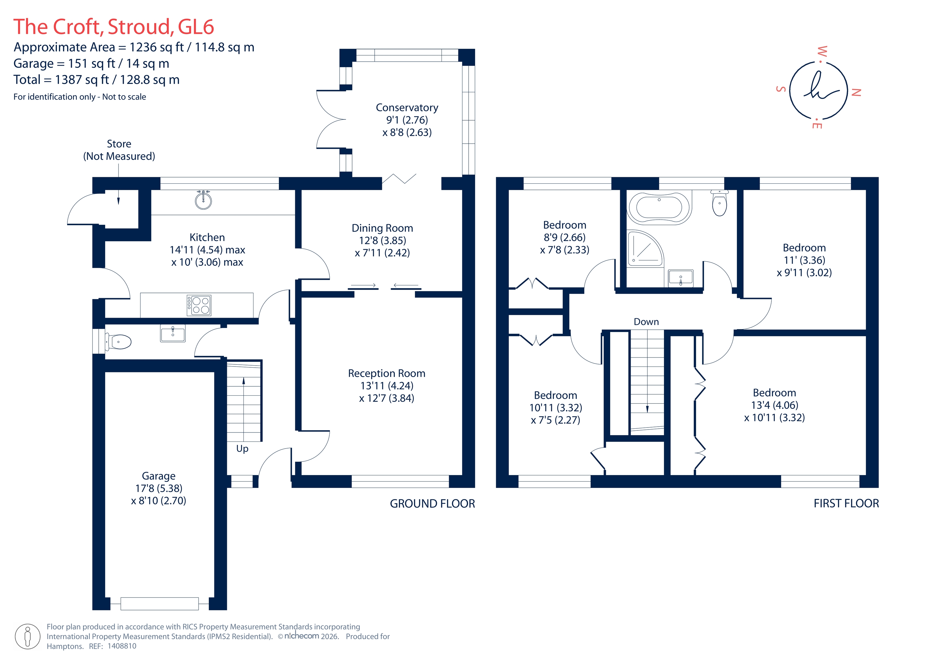 5, The Croft, Painswick, Stroud floorplan