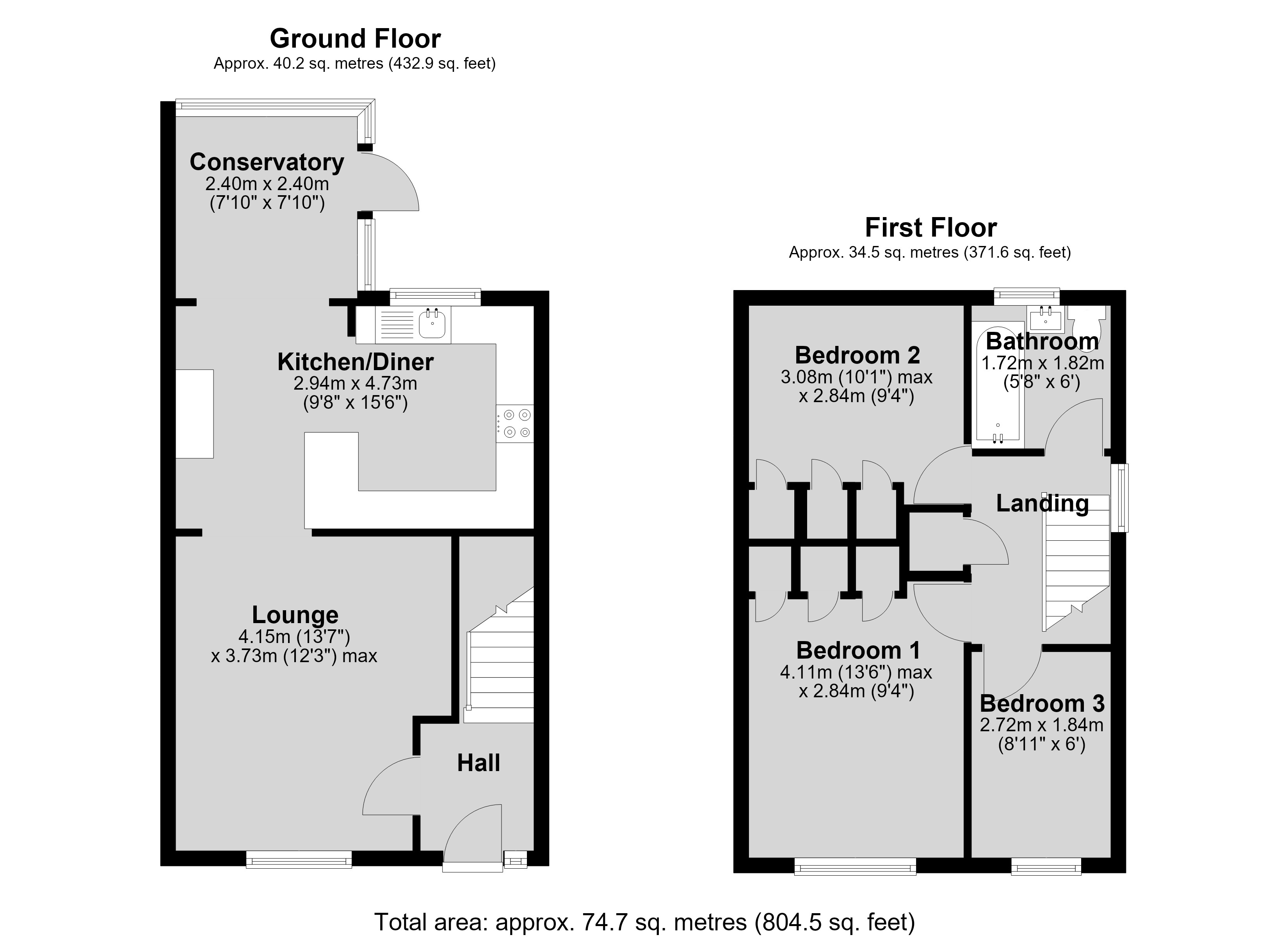 Kenyon Close, Lincoln floorplan