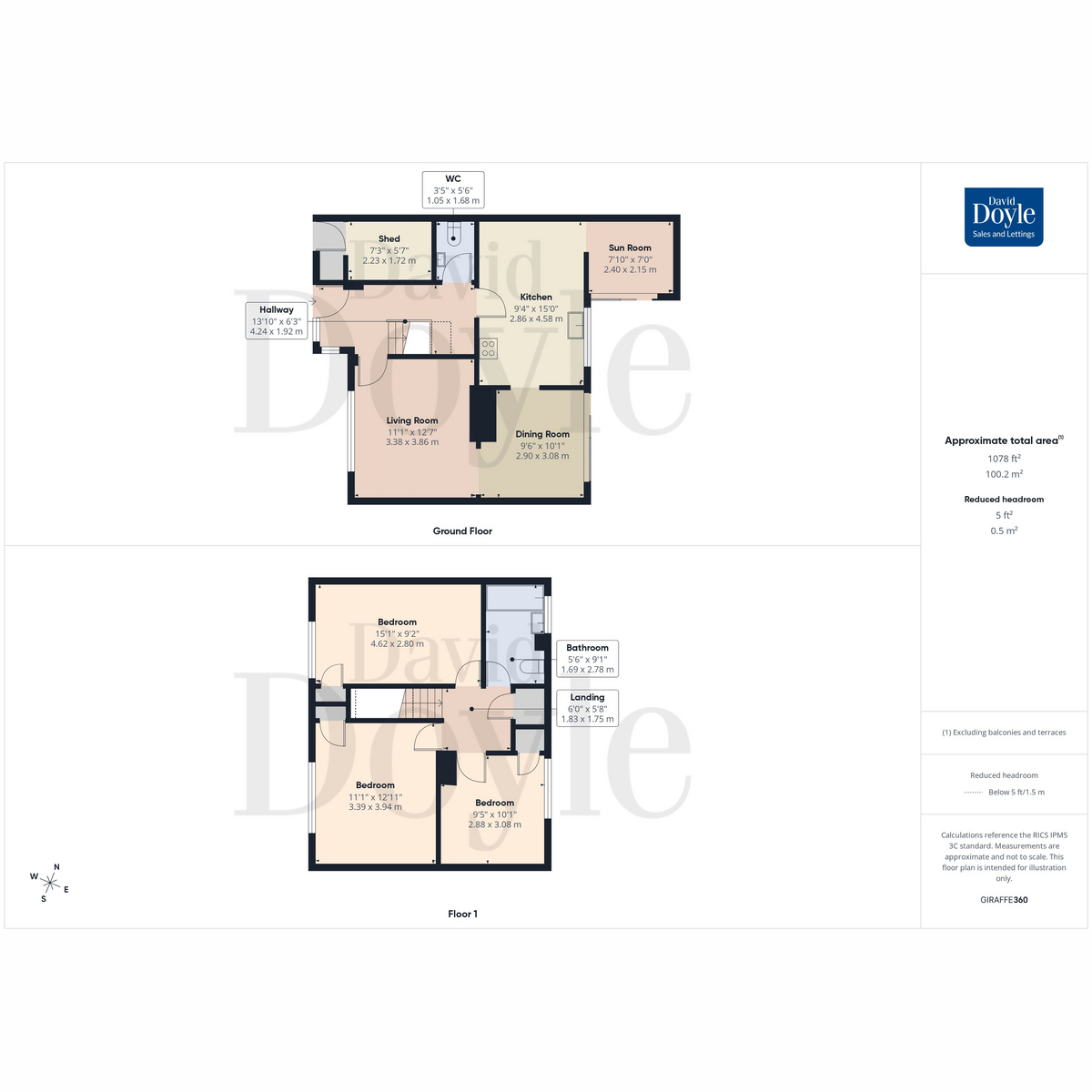 73, Farland Road, Hemel Hempstead floorplan