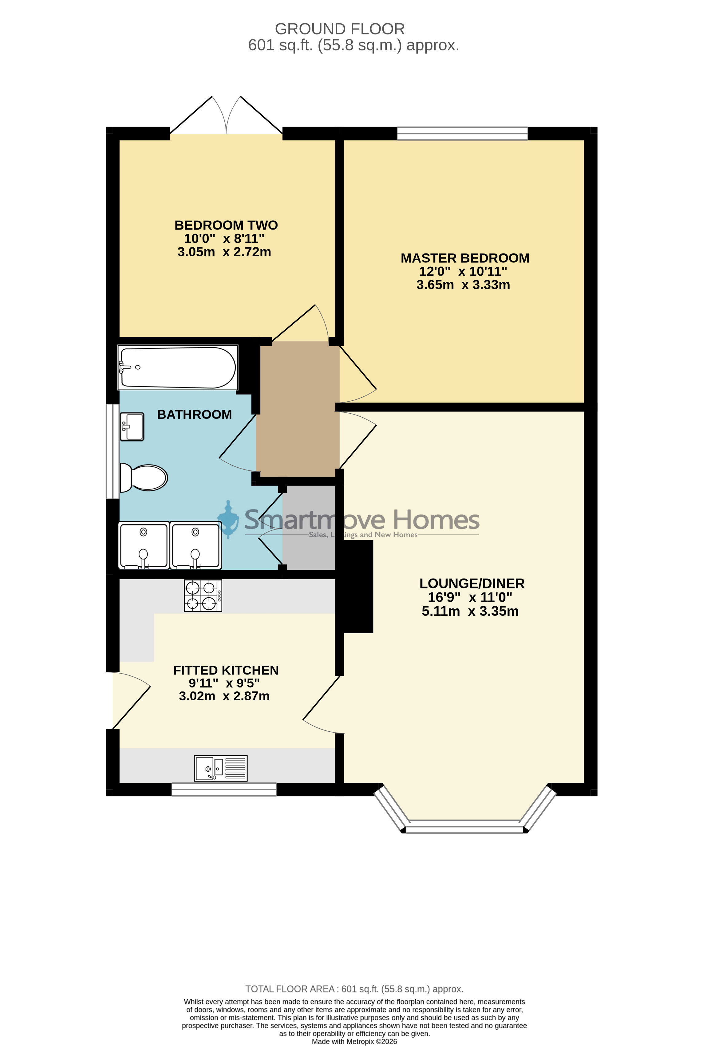 41, Ferrers Way, Ripley floorplan