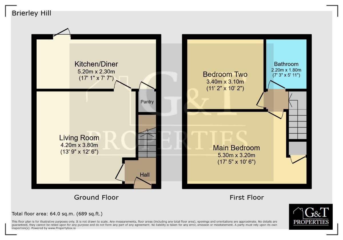151 Hawbush Road, Brierley Hill floorplan