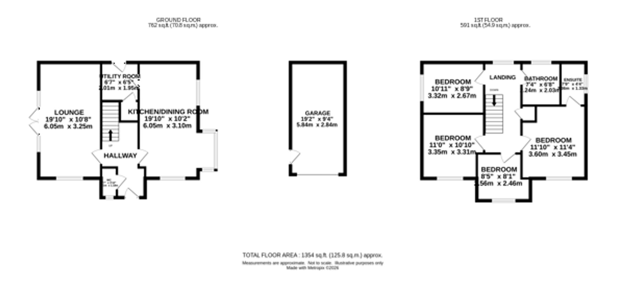 1 Fleming Drive, Macclesfield floorplan
