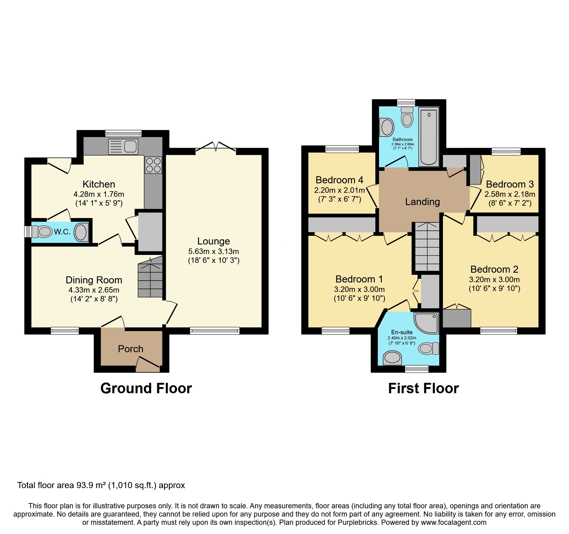 53 Glasshouse Lane, Glasshouse Lane, Chesterfield floorplan