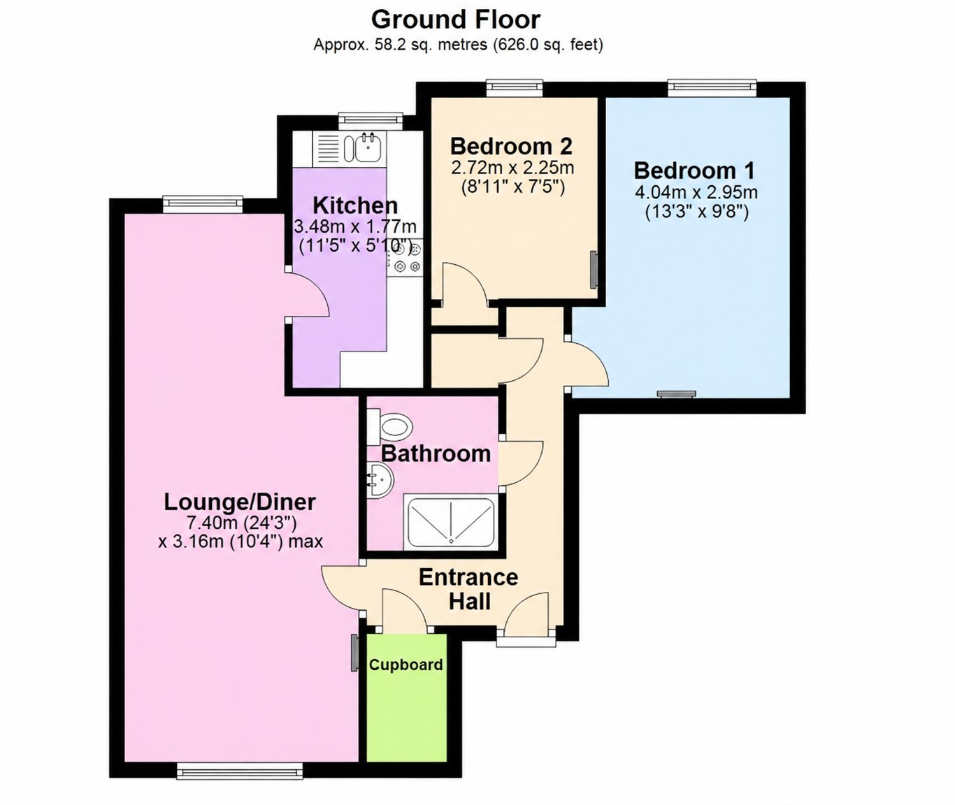 31 Victoria Court,, Stocks Park Drive, Bolton floorplan
