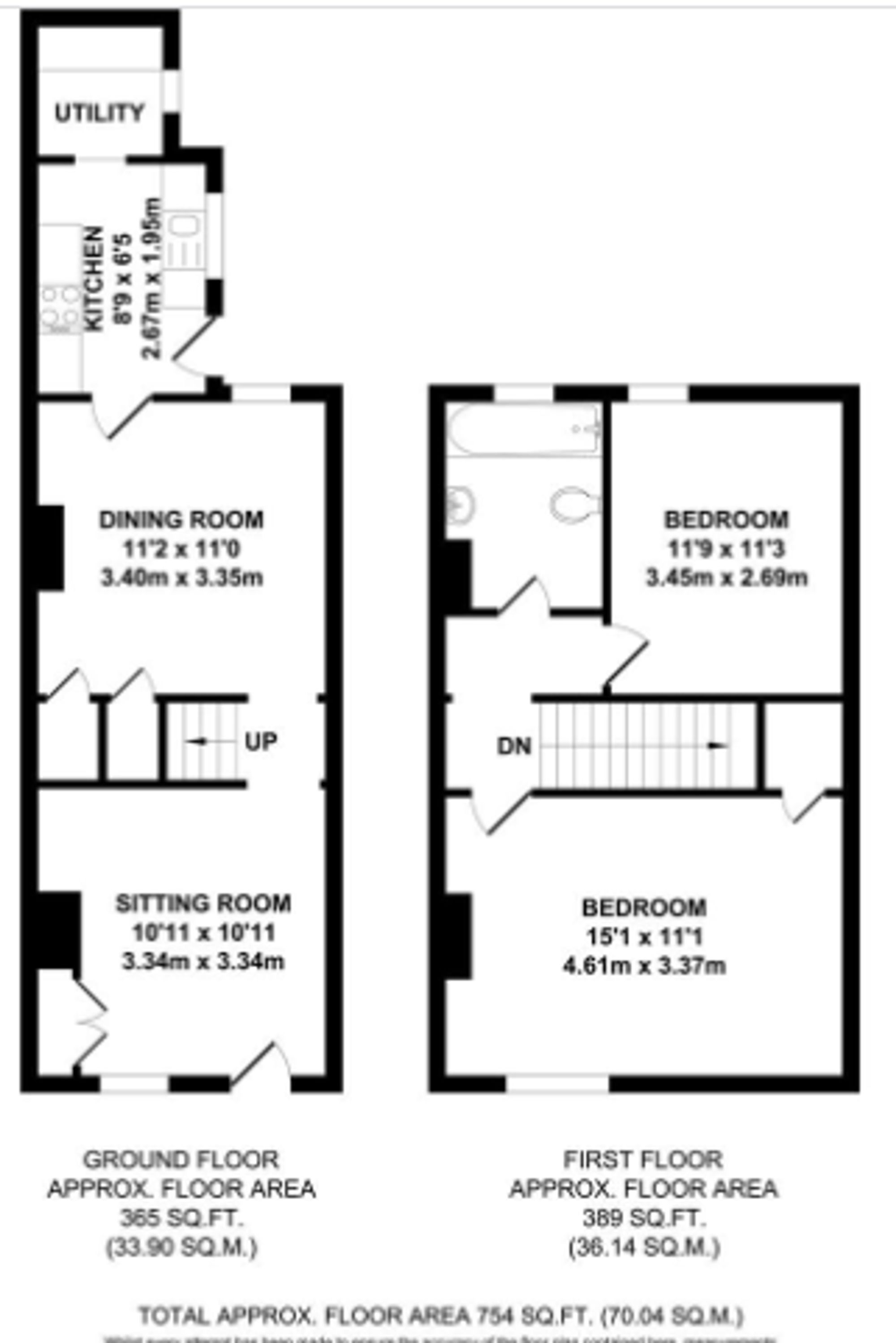 7 Oxford Street, Snodland floorplan