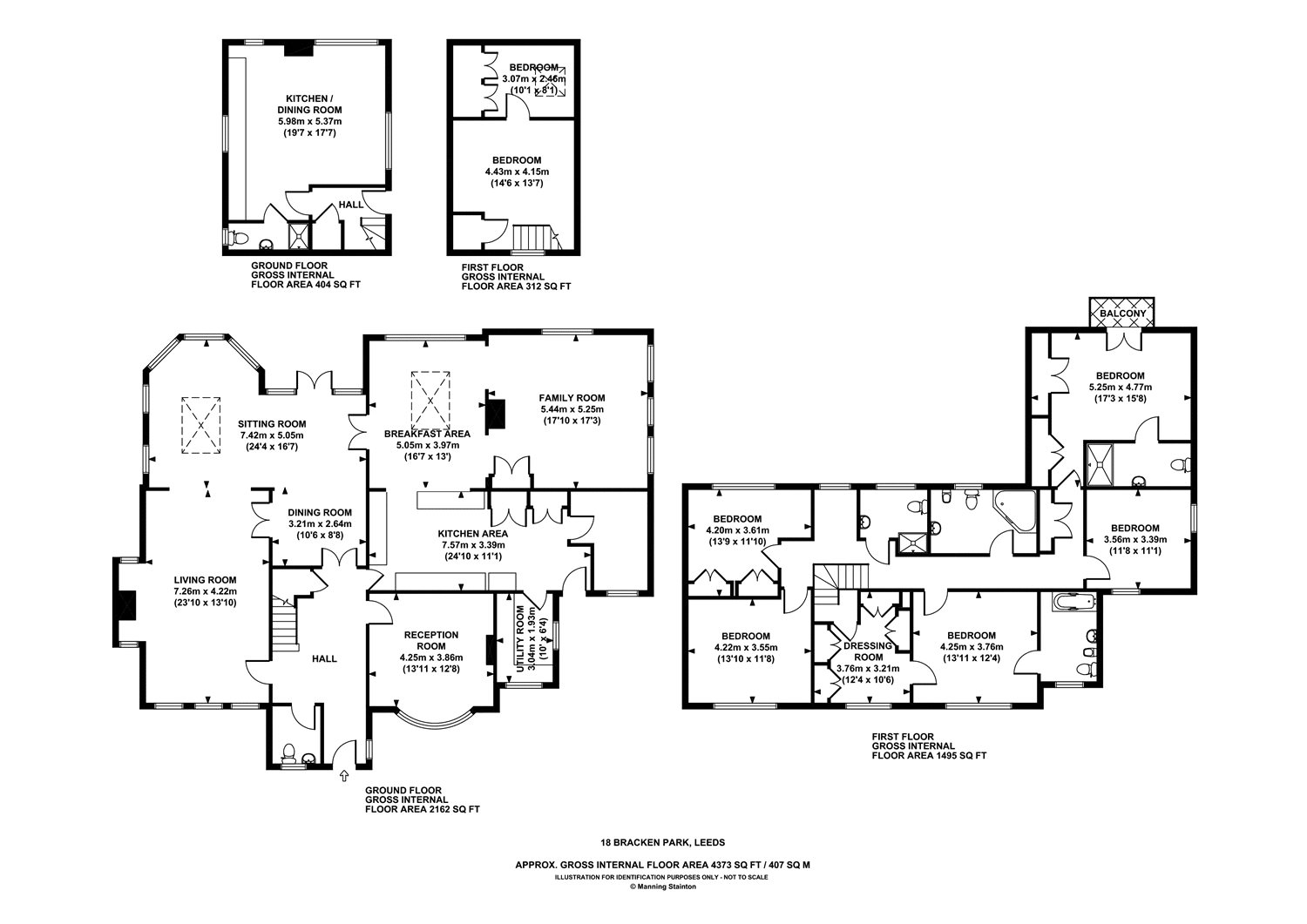 6 Bedrooms Detached house for sale in Bracken Park, Scarcroft, Leeds, West Yorkshire LS14