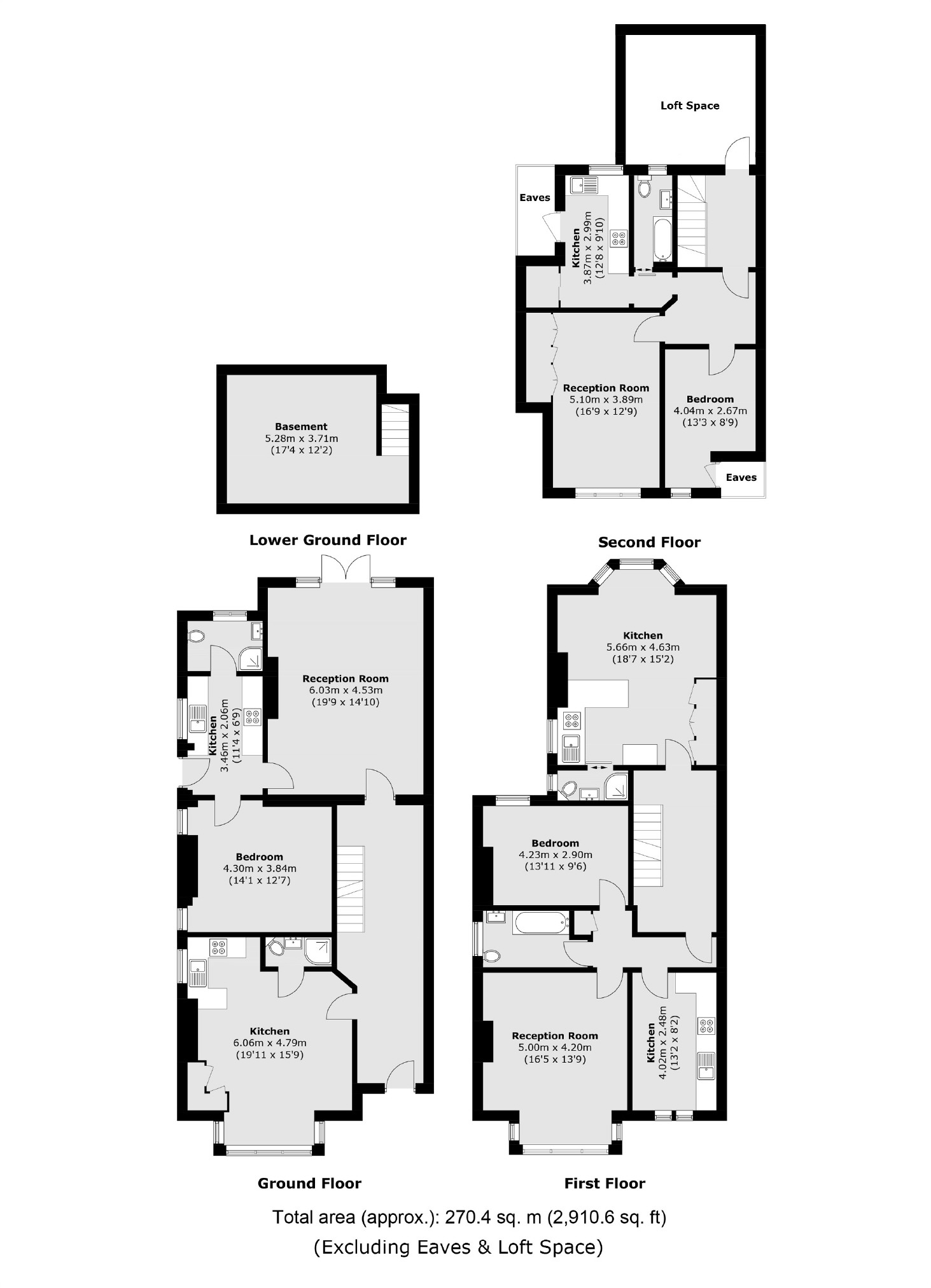 54, Twyford Avenue, London floorplan