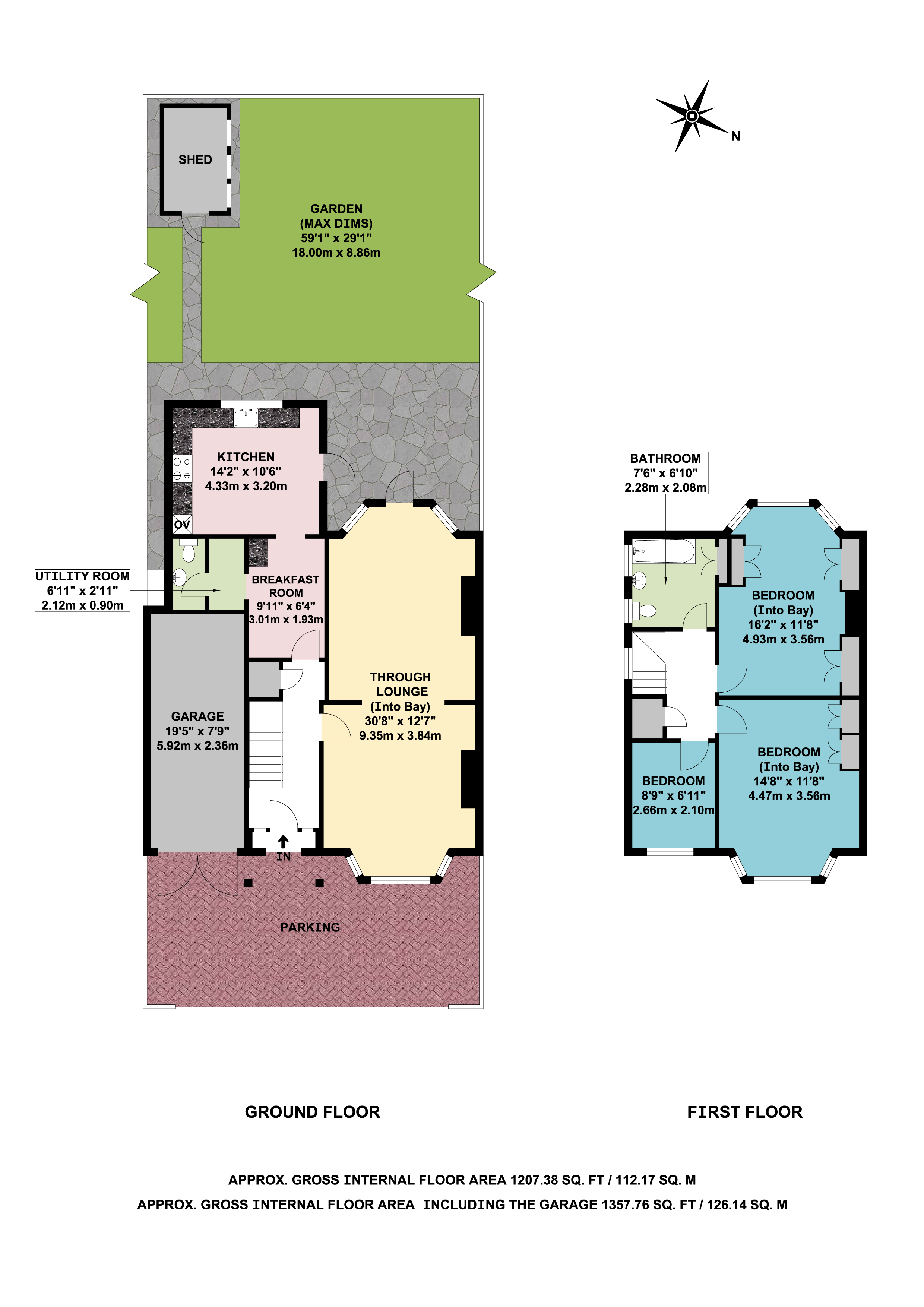 77, Ashness Gardens, Greenford floorplan