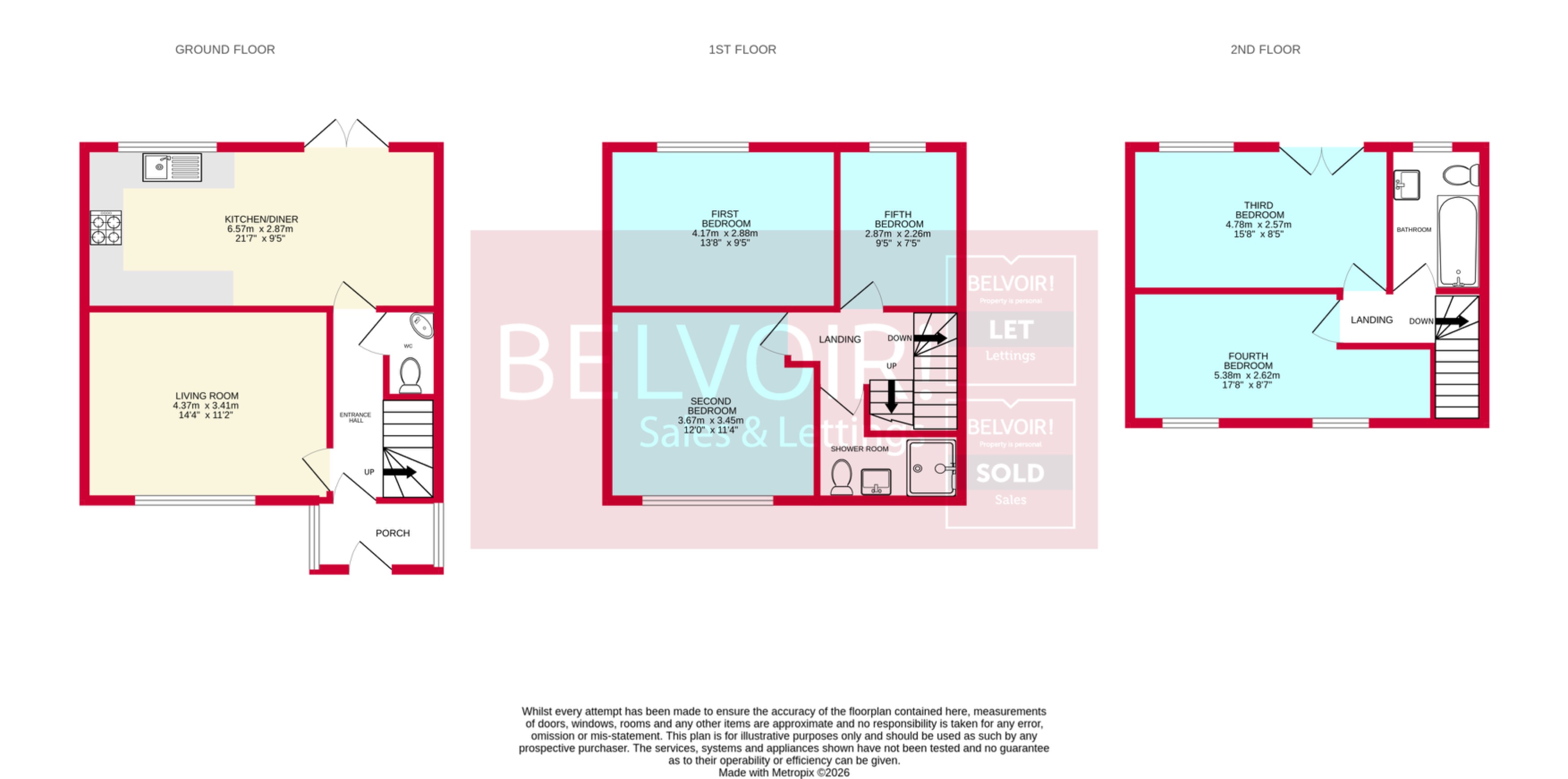 43, Drake Road, Walsall floorplan