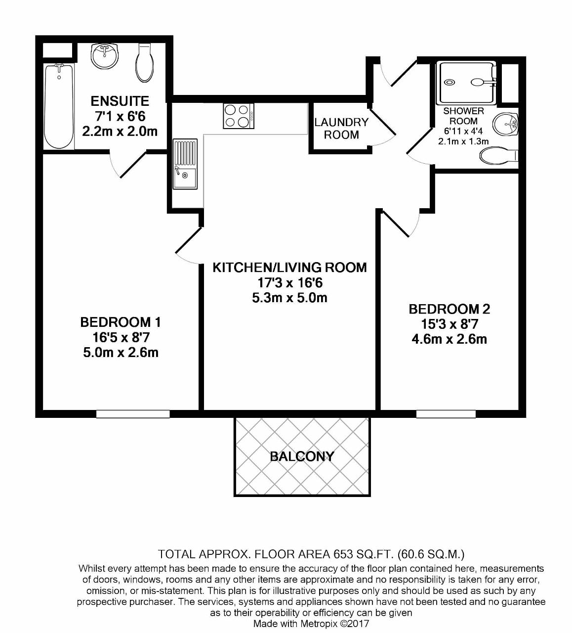 27, Leaf Street, Manchester floorplan