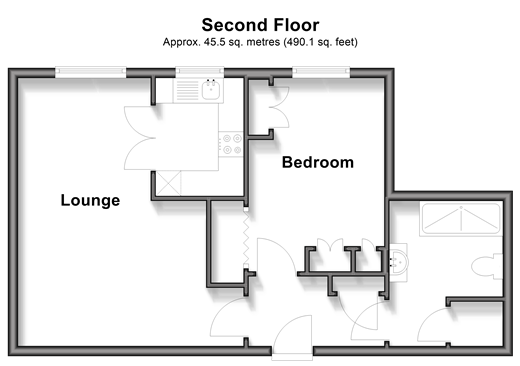 London Road Cowplain, Waterlooville floorplan