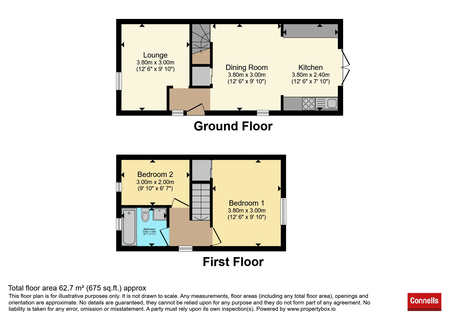 24, Osprey Walk, Luton floorplan