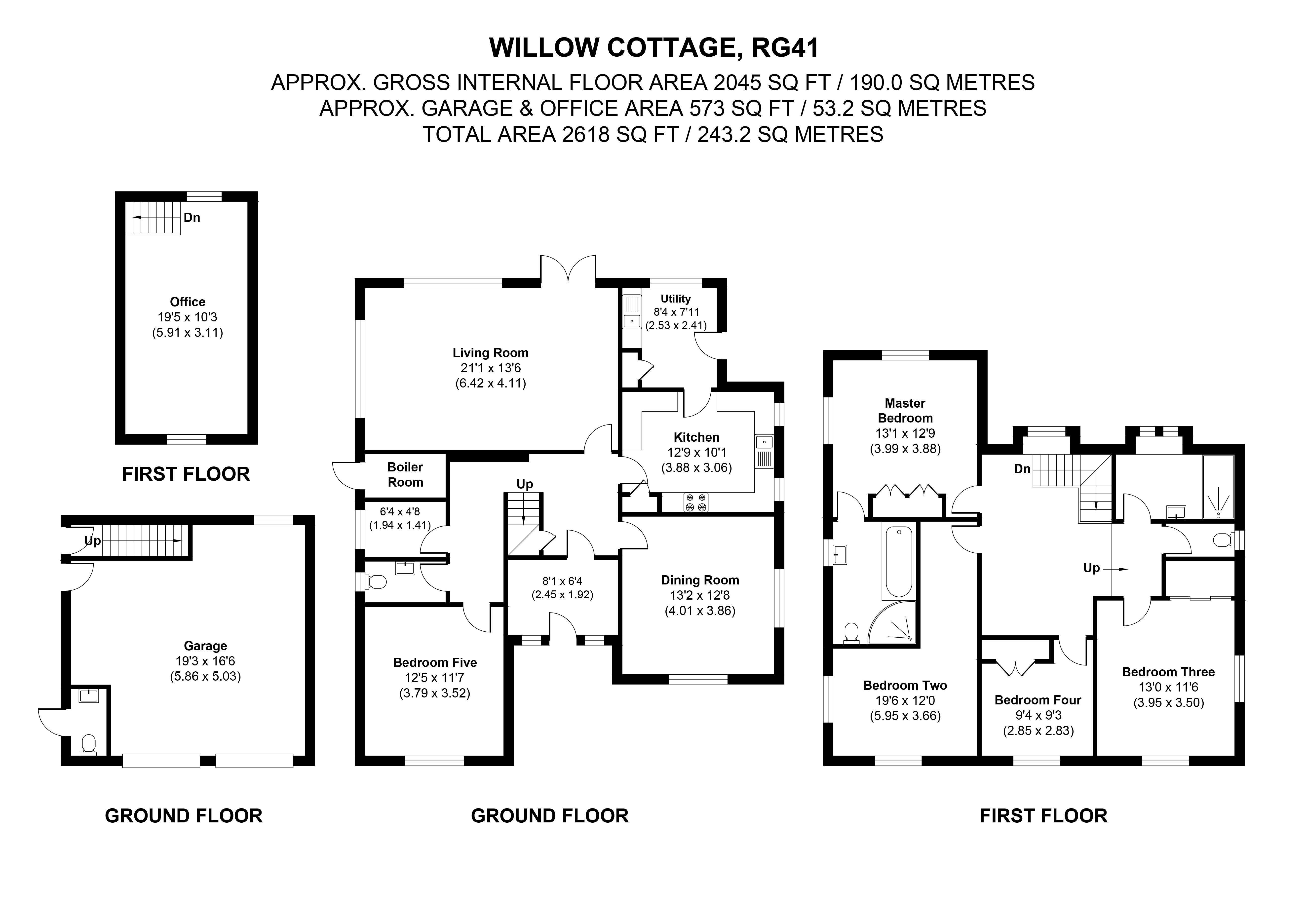 Willow Cottage, 19, Bluebell Meadow, Wokingham floorplan