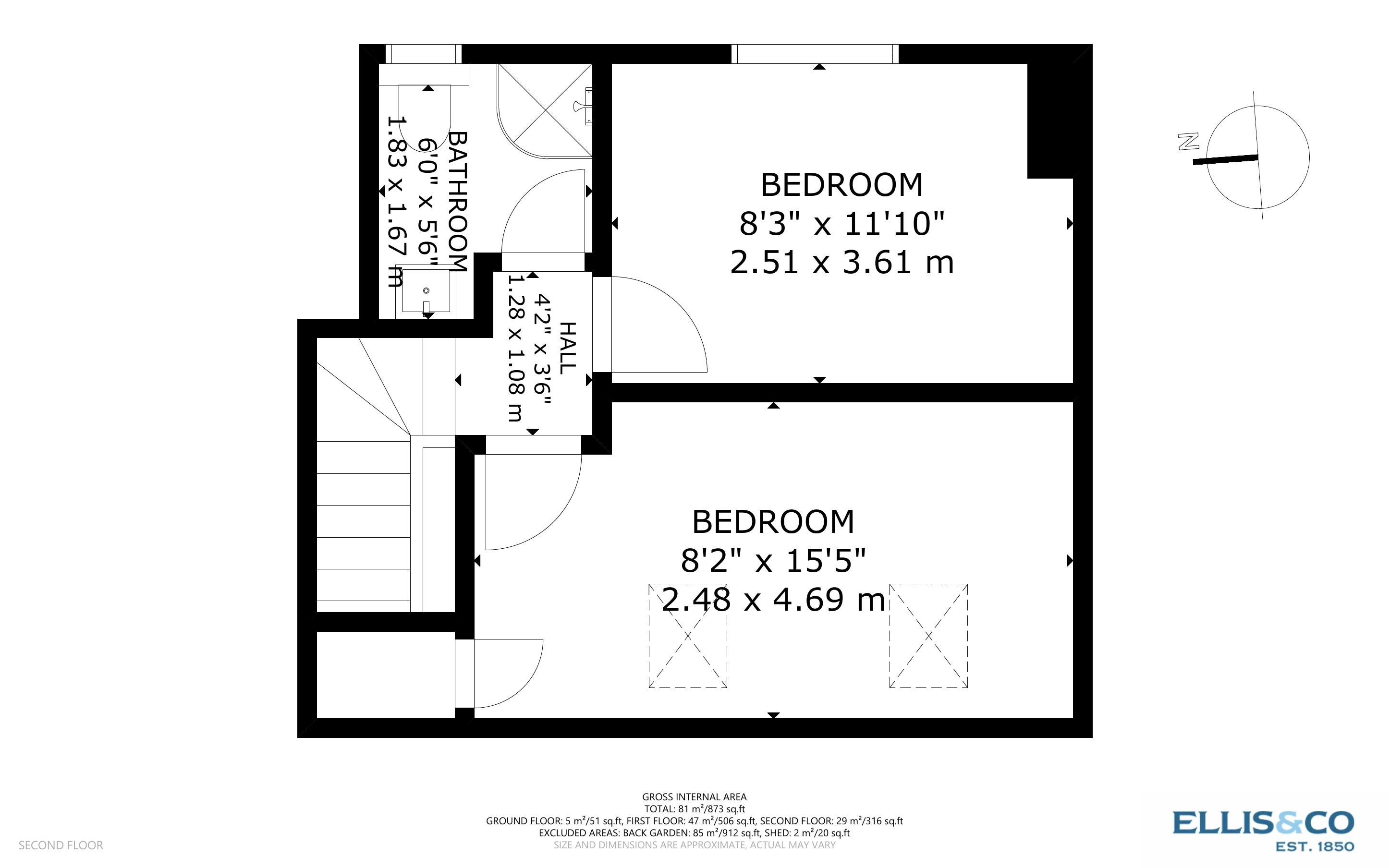 90A,, Costons Lane, Greenford floorplan