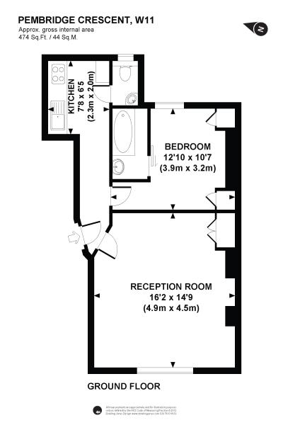 1 Bedrooms Flat to rent in Pembridge Villas, Notting Hill W11