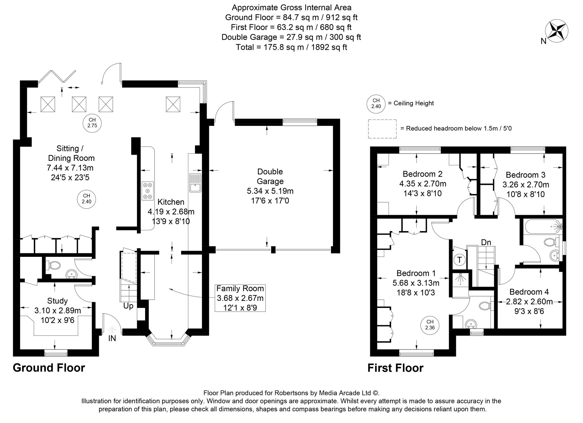 23 Thanstead Copse, High Wycombe floorplan