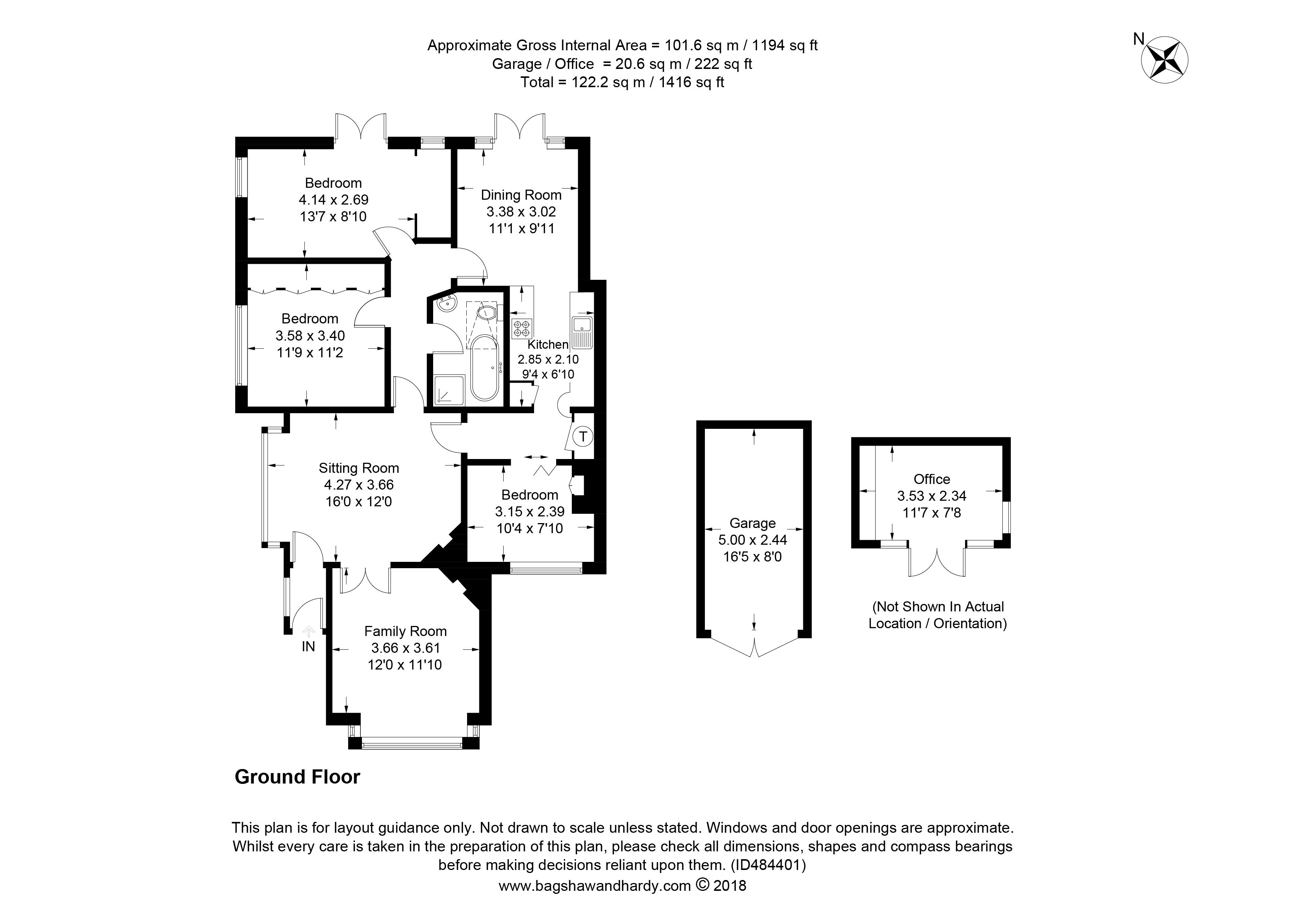 3 Bedrooms Semi-detached bungalow for sale in Deepdene Gardens, Dorking RH4