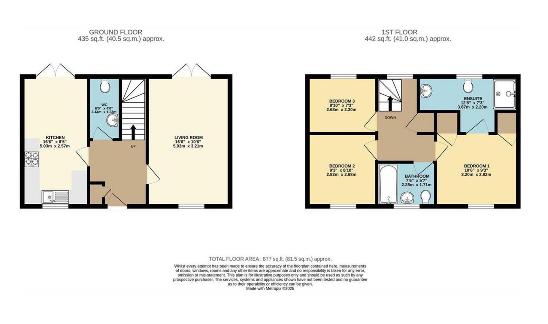 45, Larch Way, Bury St. Edmunds floorplan