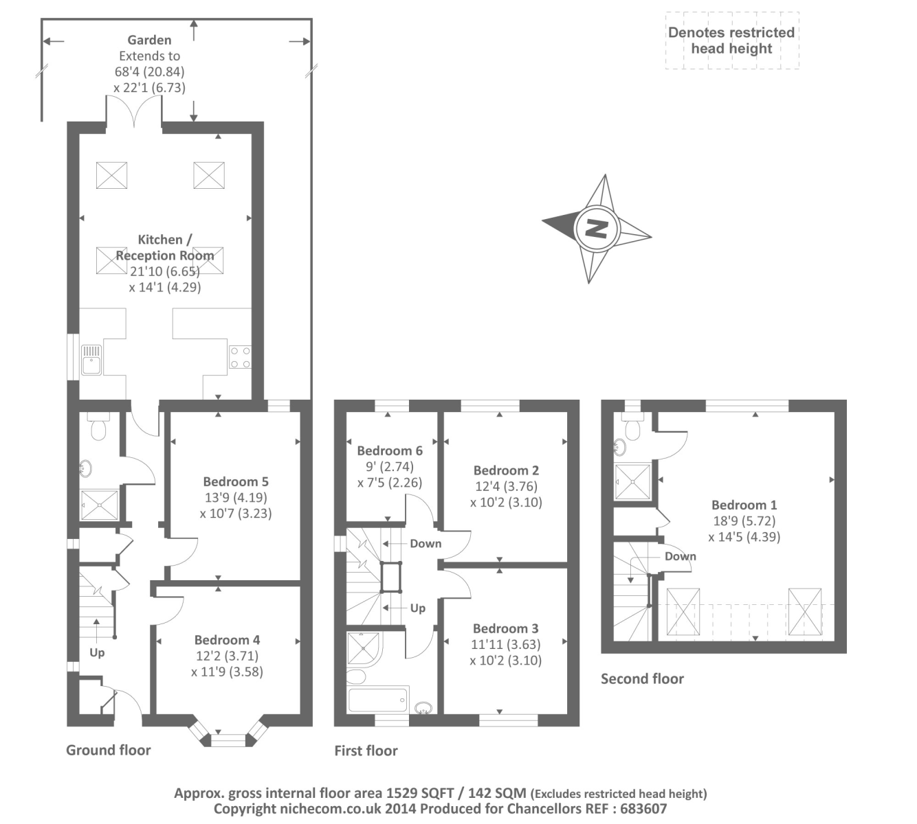33 Gipsy Lane, Gipsy Lane, Headington, Oxford floorplan
