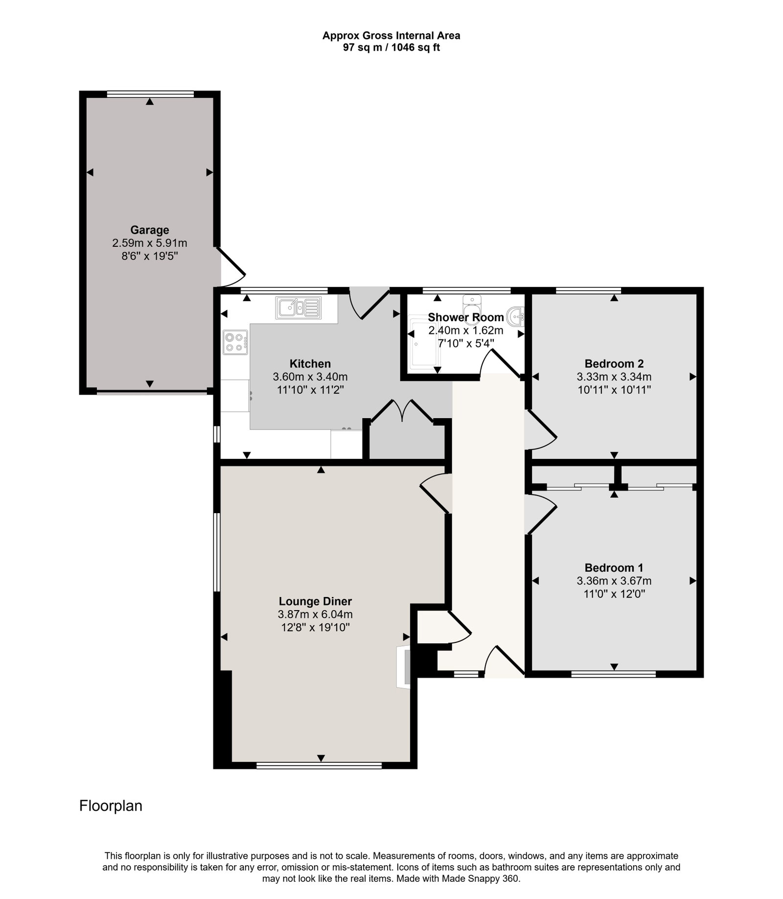 6, Daleswood Road, Tavistock floorplan