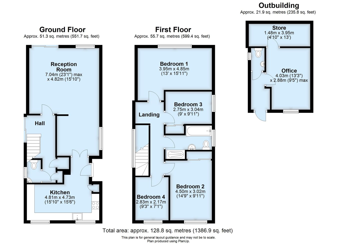 131, Chislehurst Road, Orpington floorplan