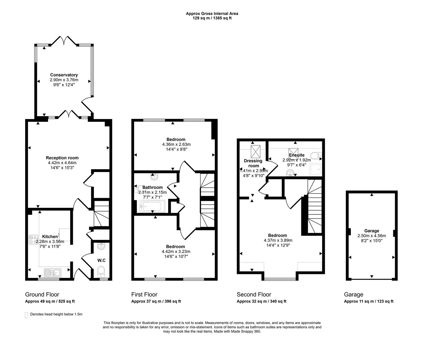 47, Parc Y Garreg, Kidwelly floorplan