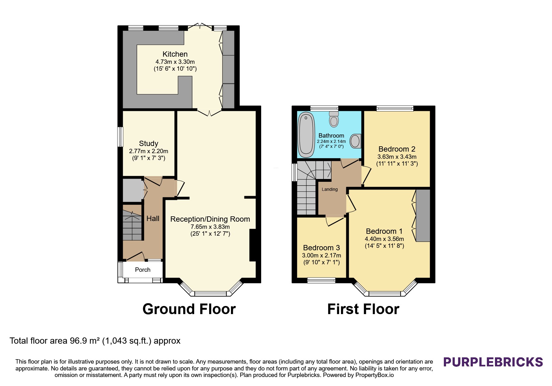 Chase Cross Road, Romford floorplan
