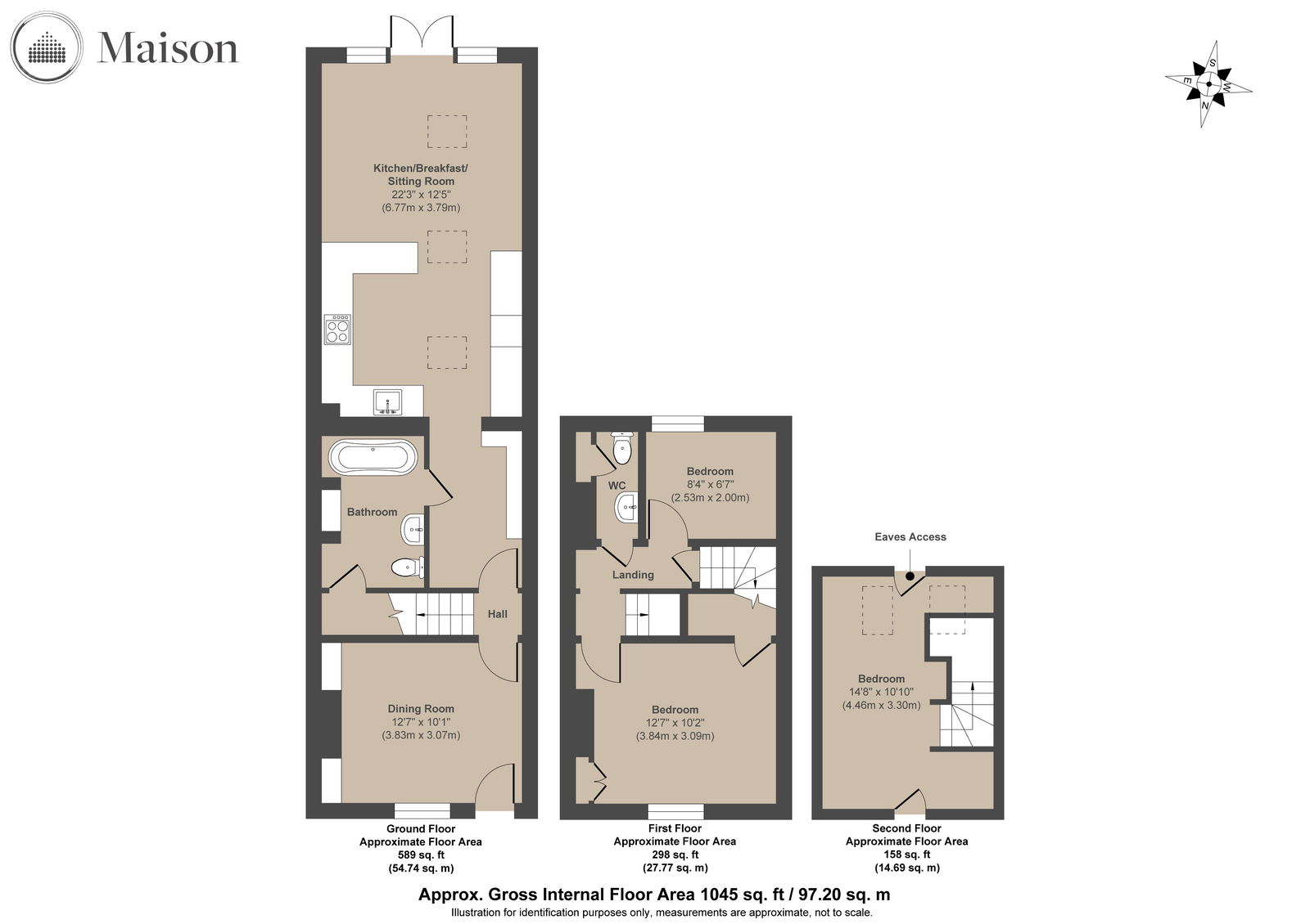 39, High Street, Sevenoaks floorplan