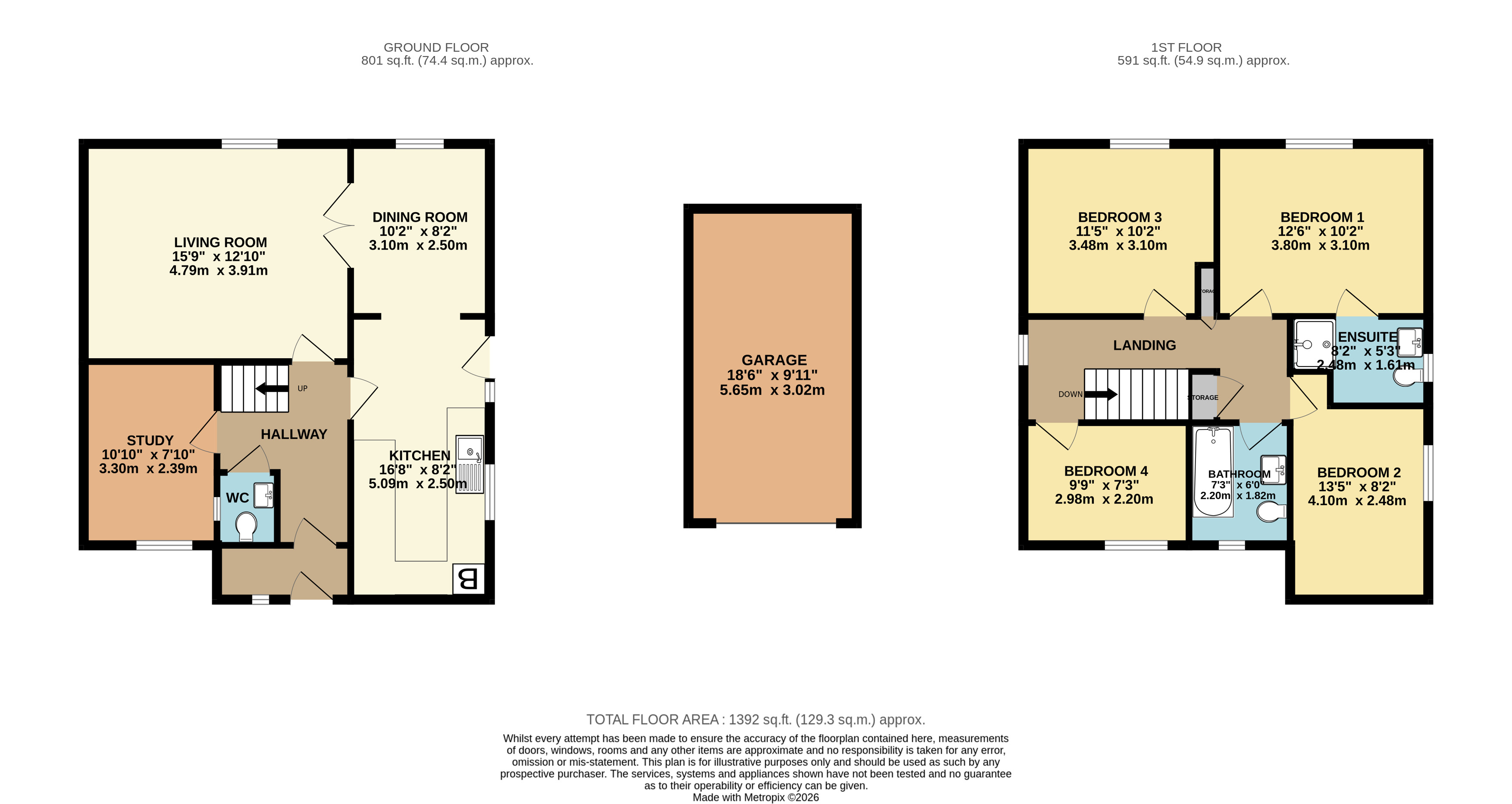 34, Boundary Park, Seaton floorplan