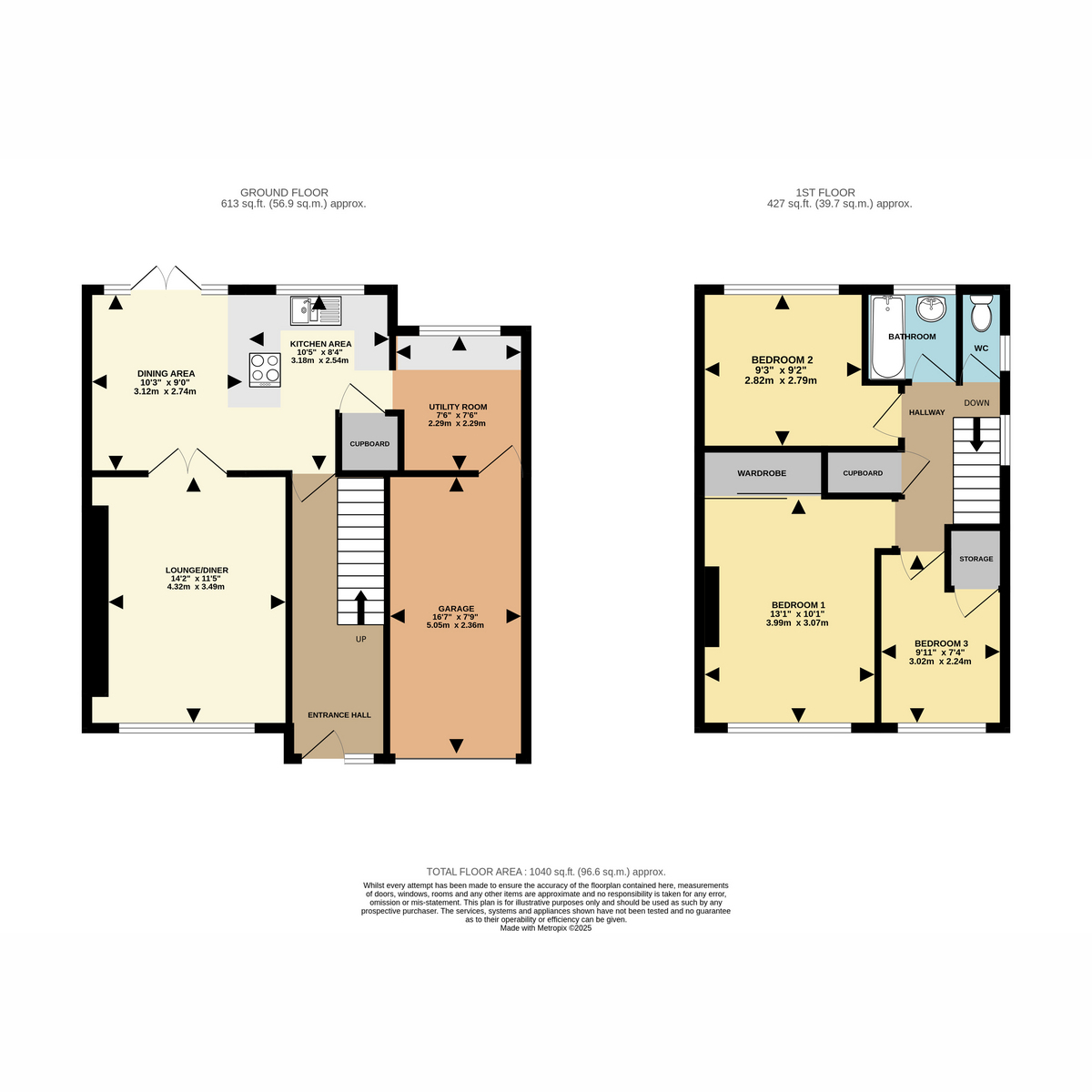 King John Avenue, Bournemouth floorplan