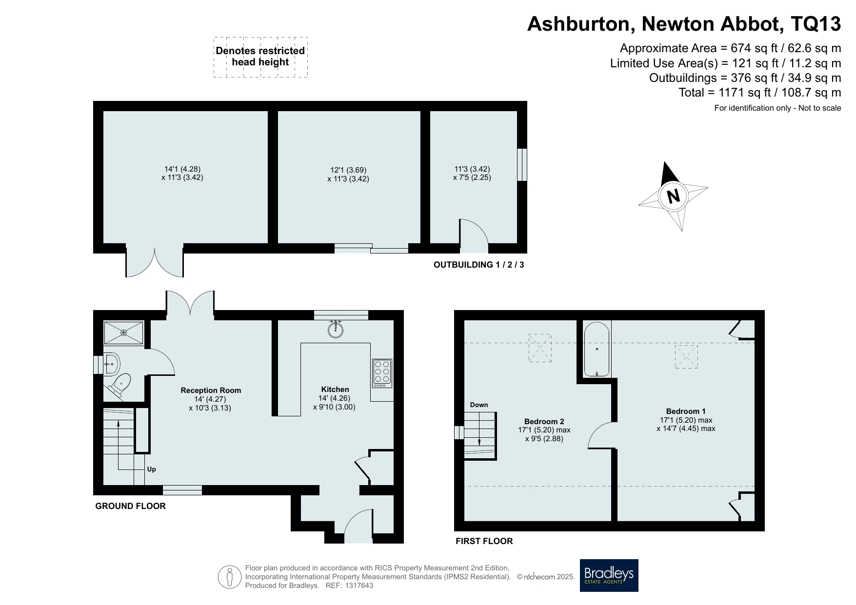 25B, Westabrook, Newton Abbot floorplan